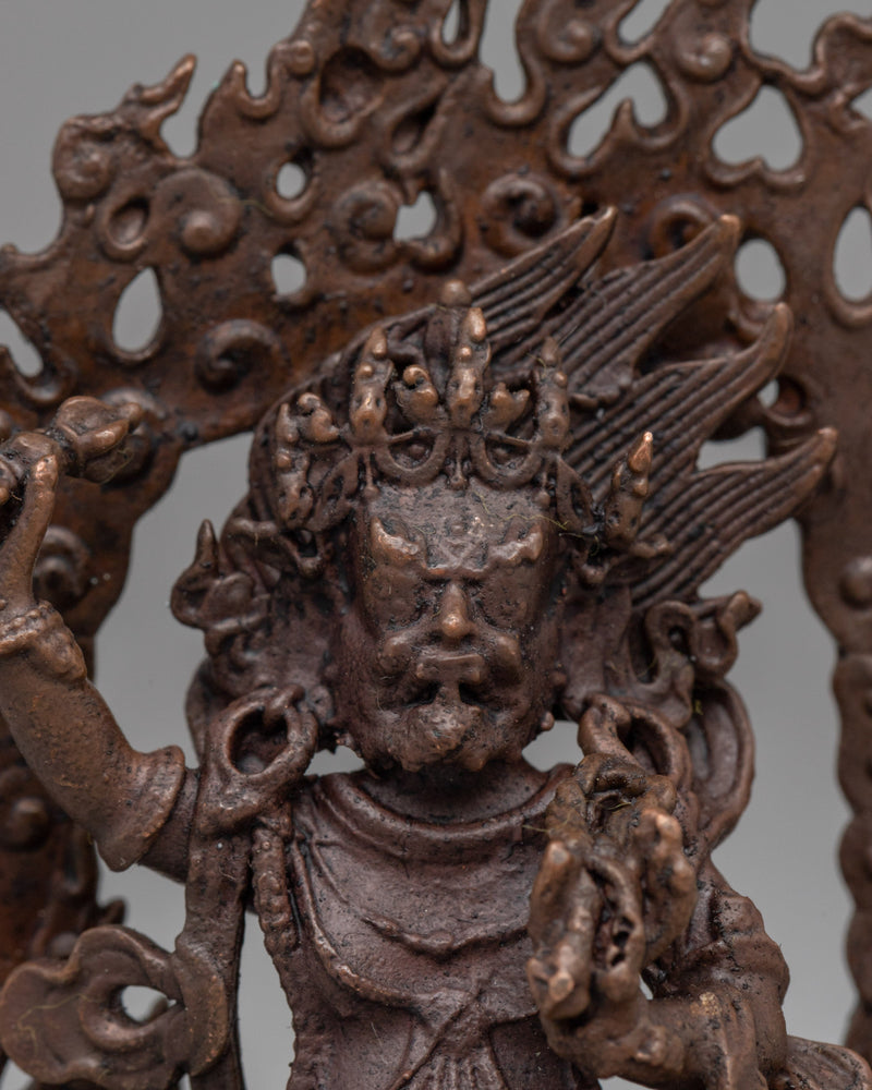 Vajrapani Bodhisattva of Power Sculpture | Deity of Fearlessness and Inner Strength