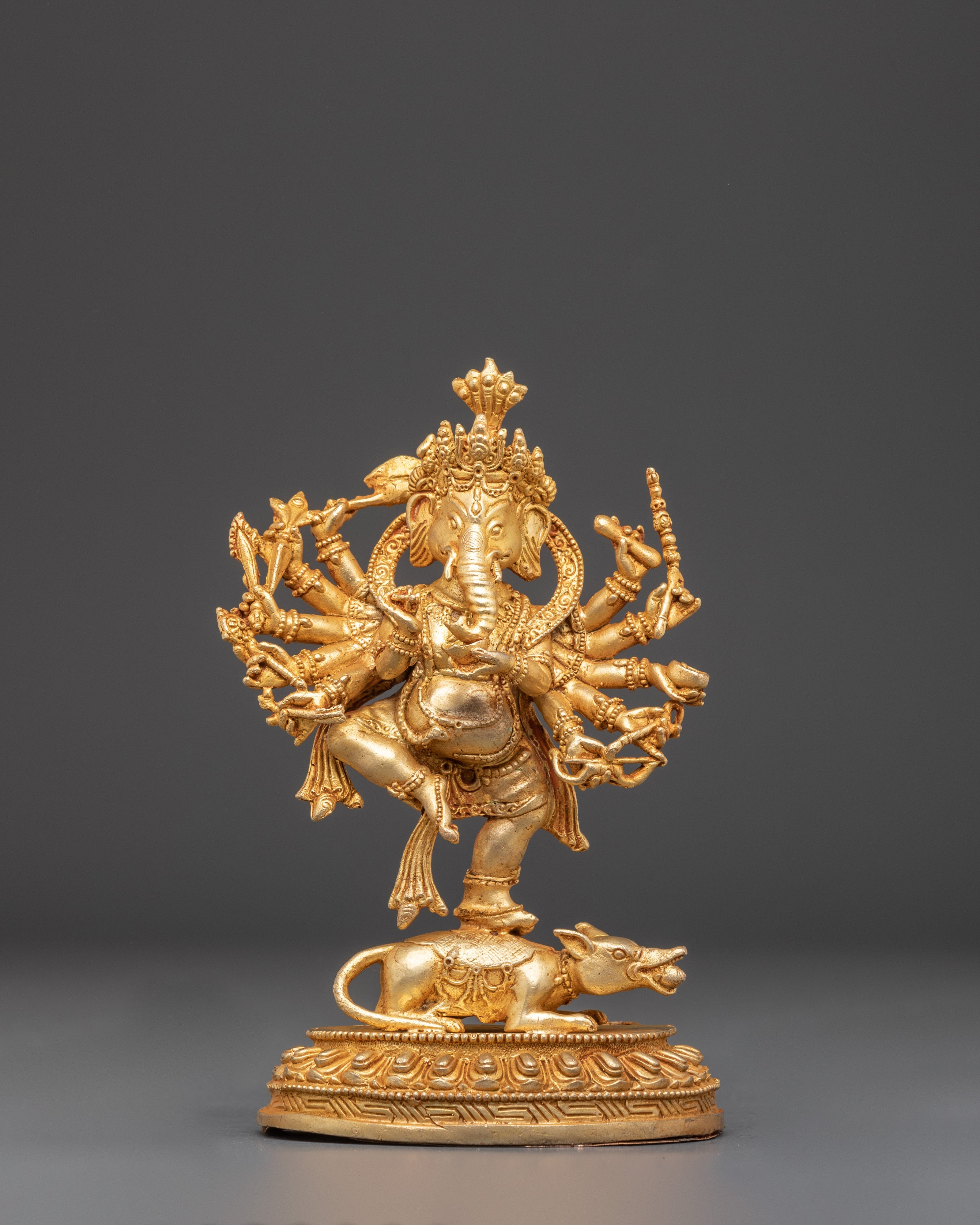 Spiritual Ganesh Figure | Ganesha Statue for Altar and Home