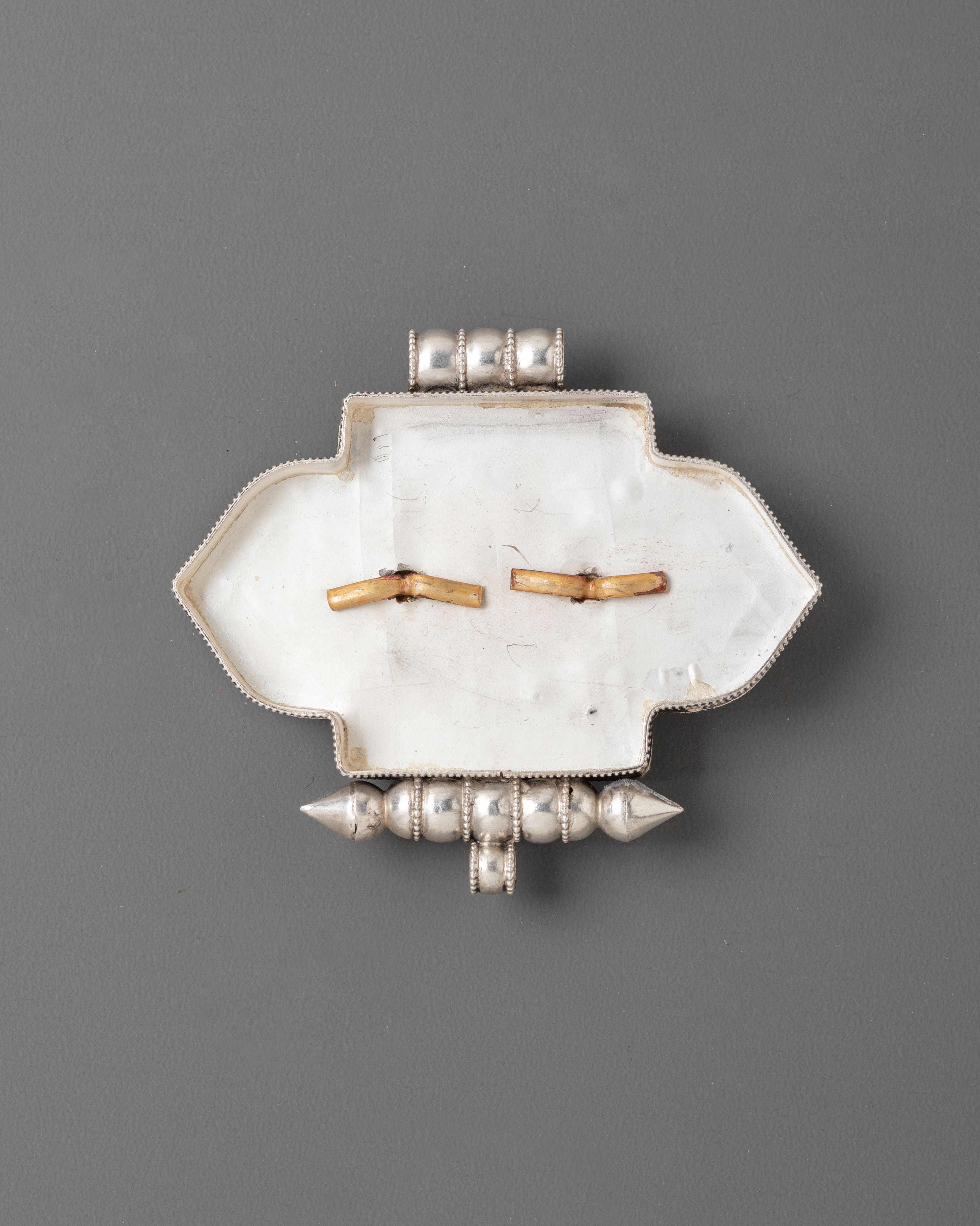 Sacred Vase Ghau Box Locket | Tibetan Treasure Bumpa Prayer Amulet