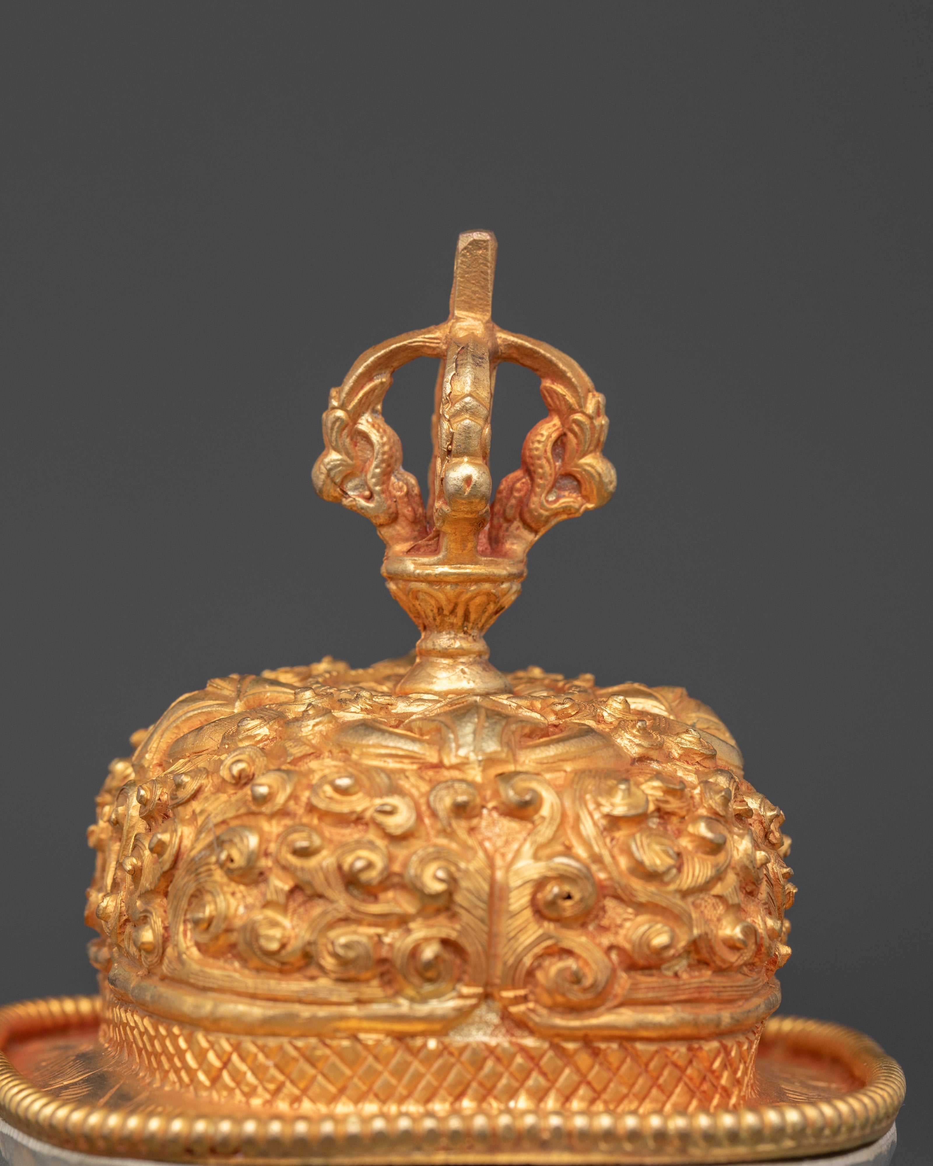 Spiritual Handcrafted Kapala | Buddhist Shrine Decor