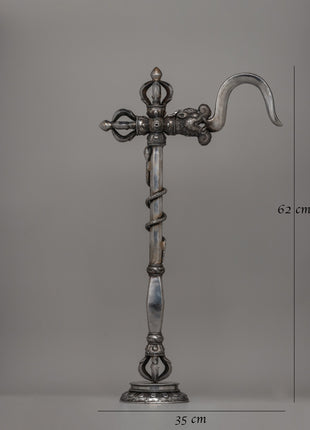 Iron Ankush for Rituals | Handcrafted Sacred Tool for Meditation and Spiritual Work