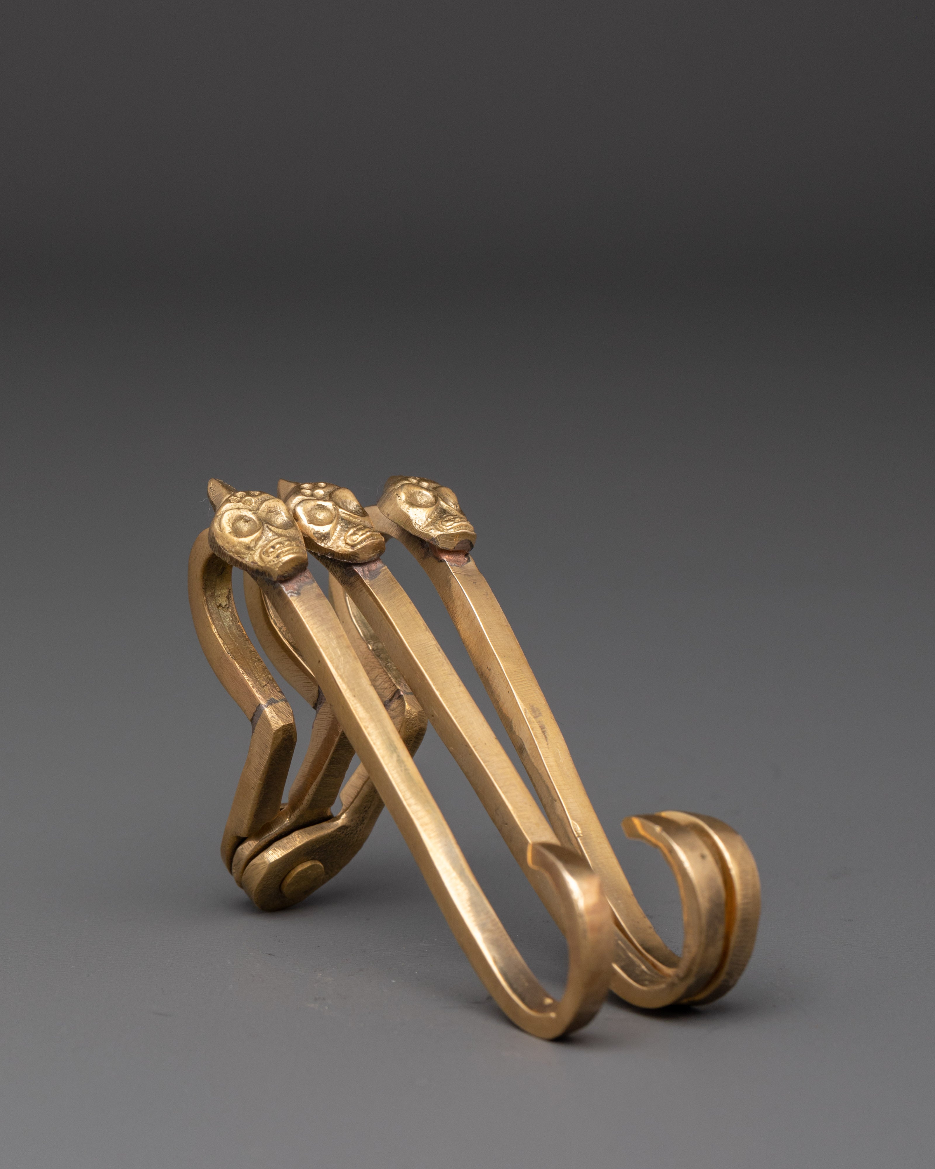 Brass Kapala Stand | Kapala Holder