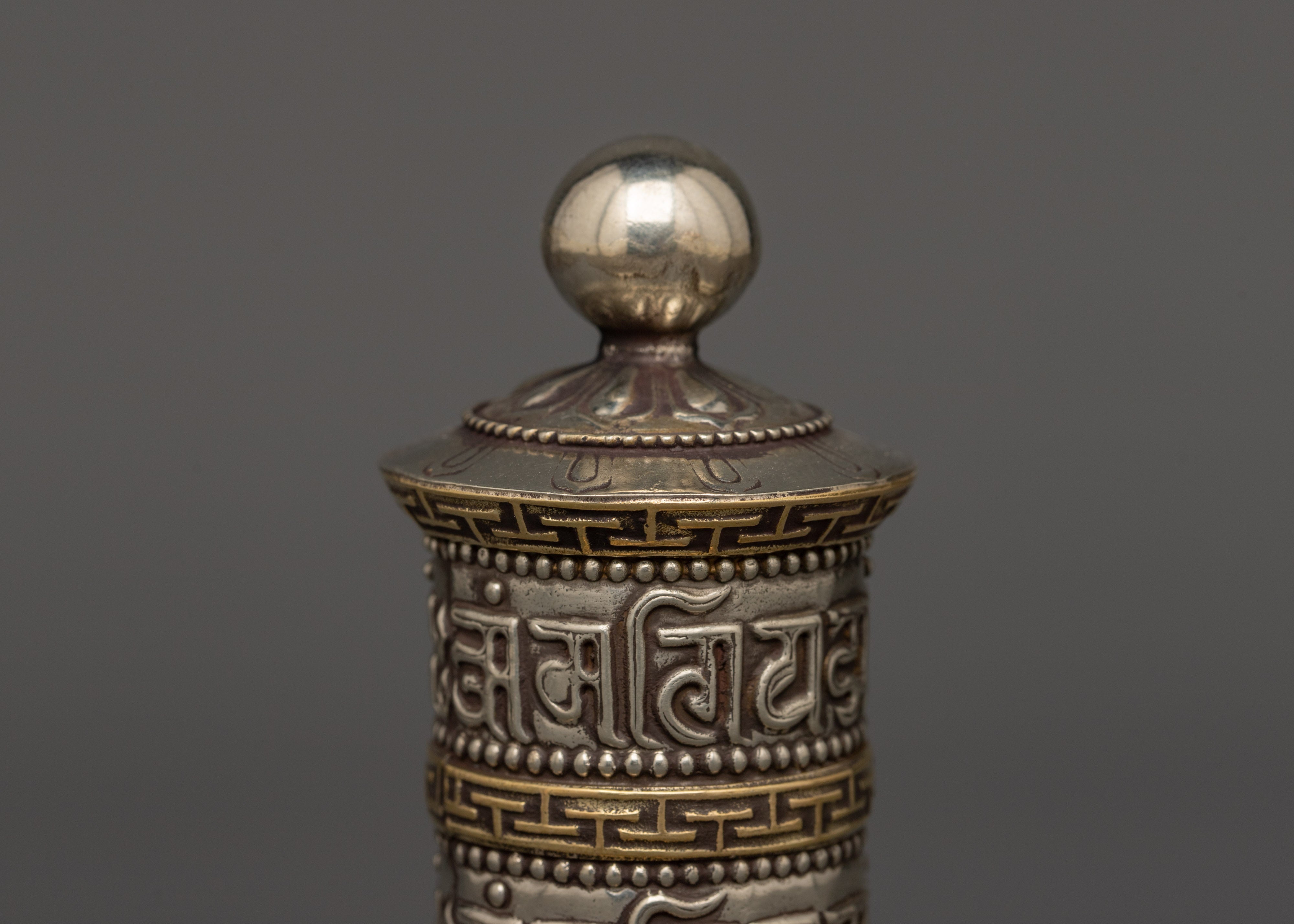 Mini Tibetan Prayer Wheel | Meditation & Spiritual Decor