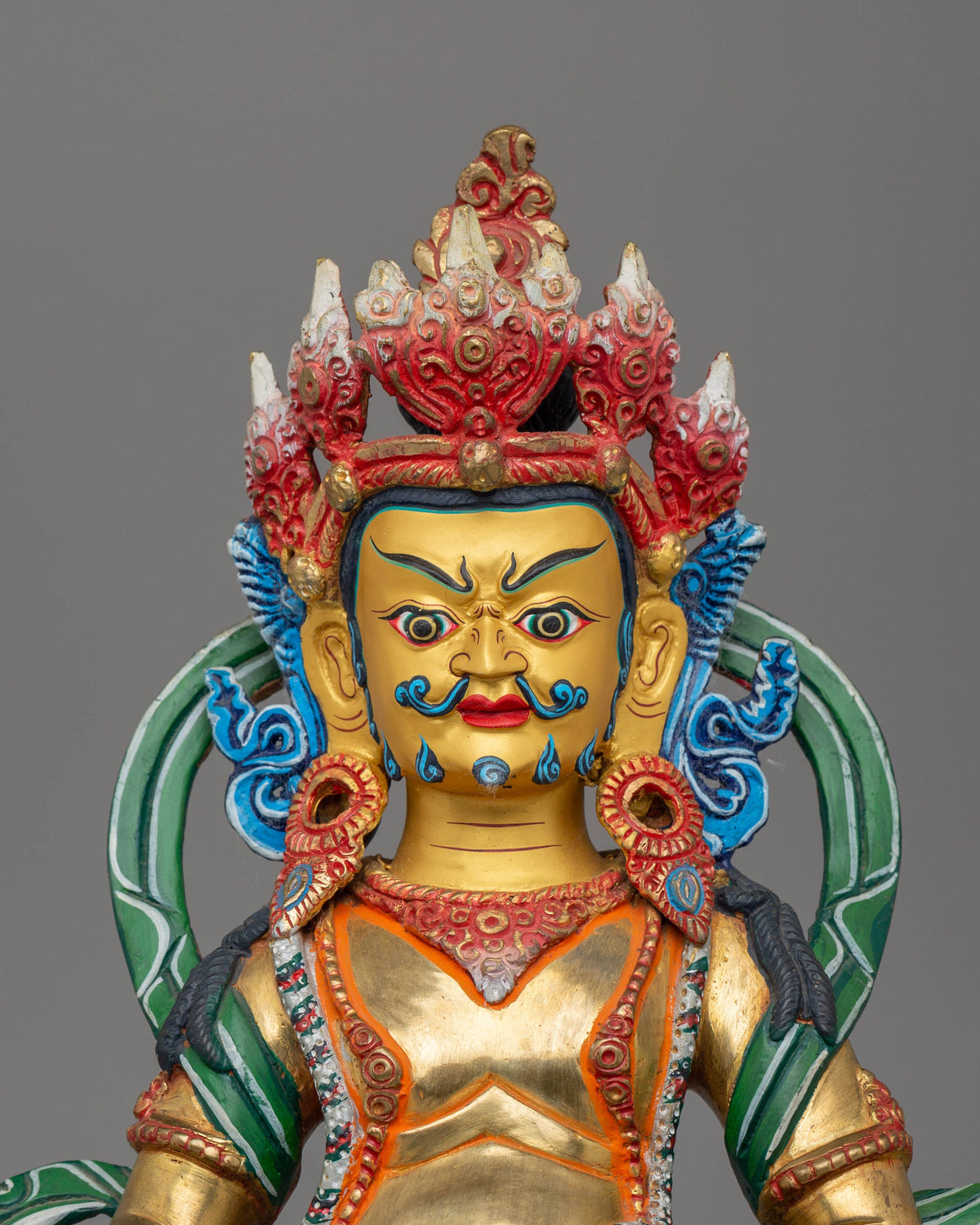 Handcrafted Buddhist Dzambhala Statue | Wealth Deity