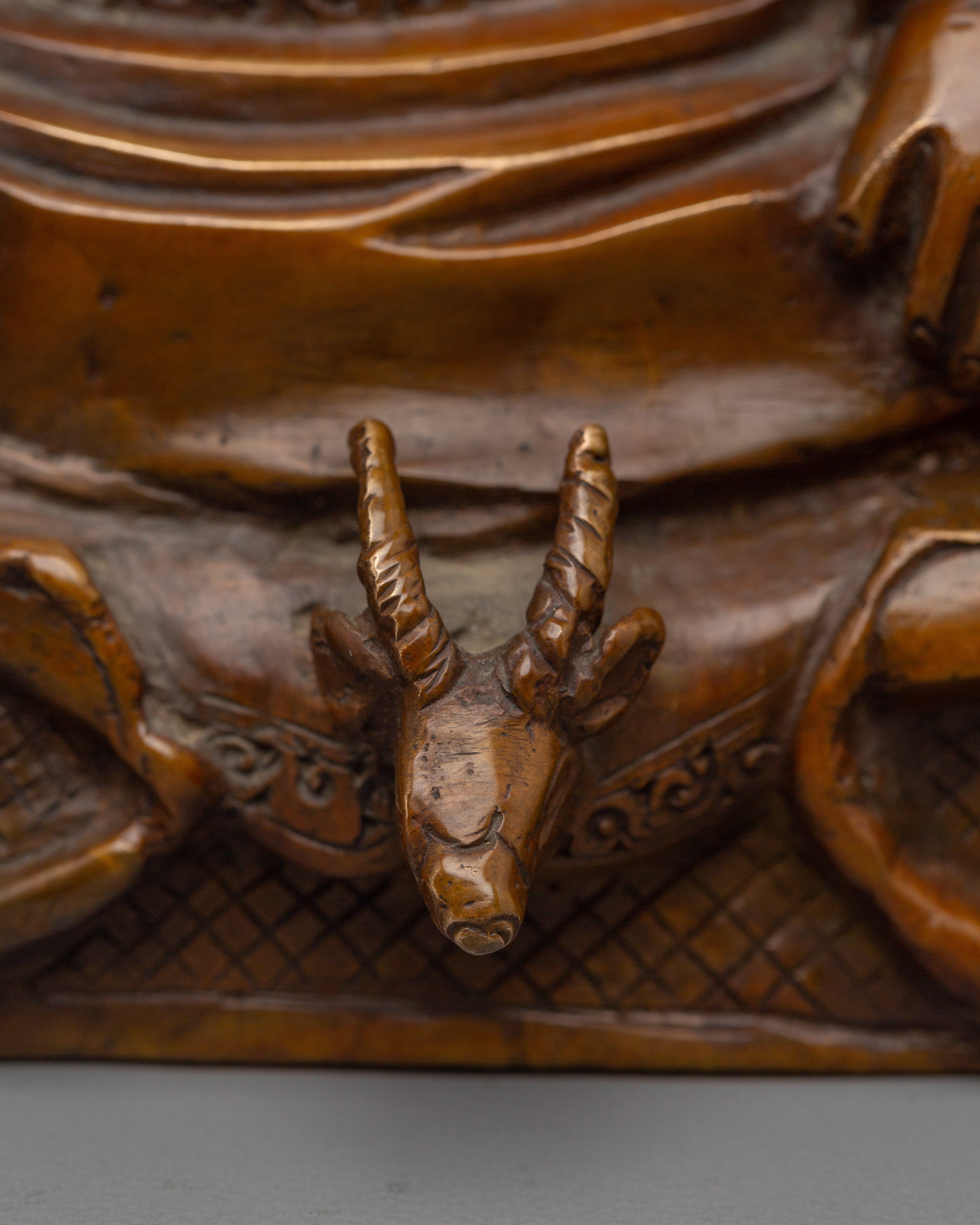 Marpha Sculpture | Tibetan Artwork for Shrine and Altar Decor