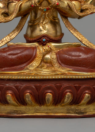 Chenresig Bodhisattva of Compassion Statue | Buddhism Figurine for Meditation