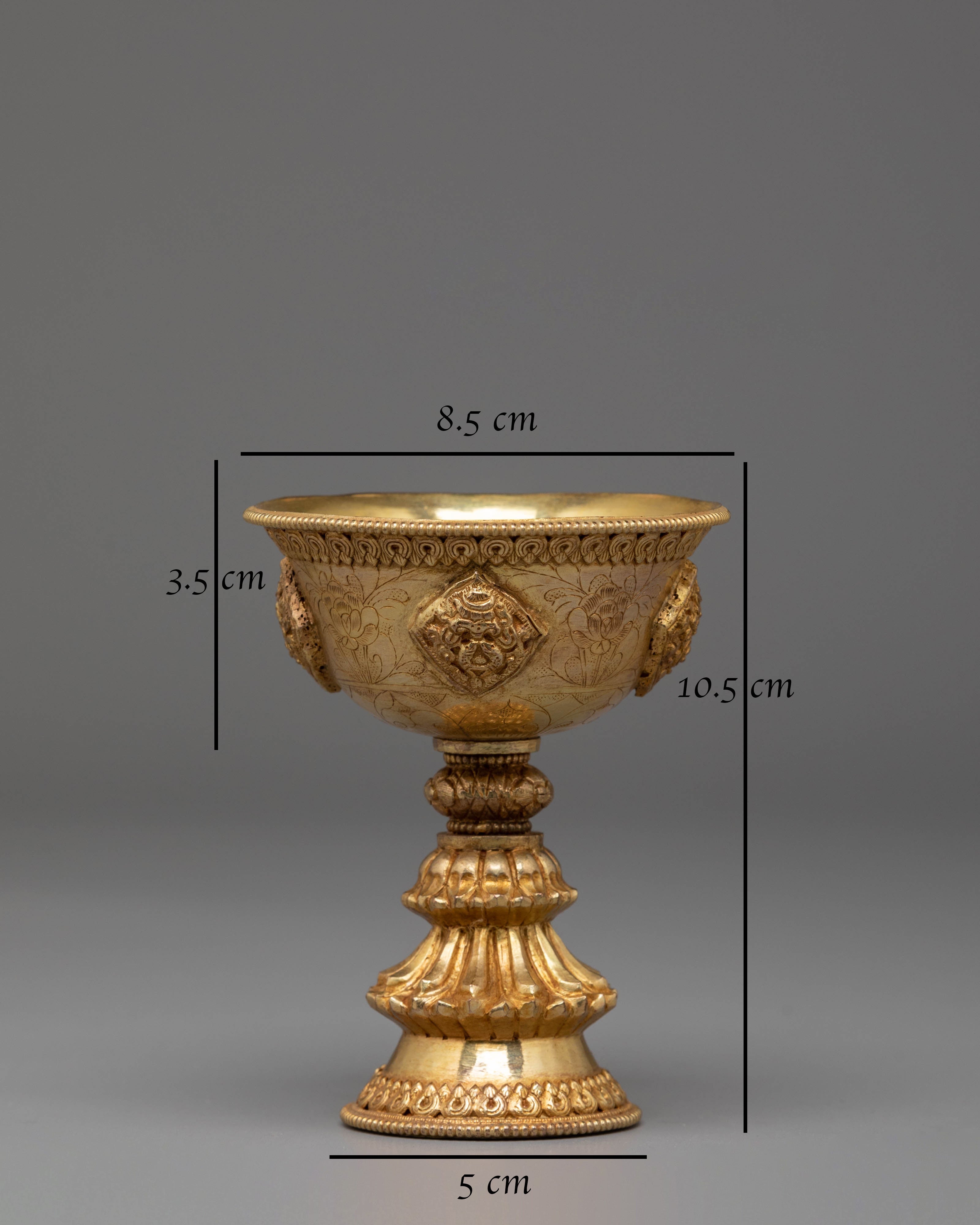 Sacred Buddhist Offering Butter Lamp | Himalayan Ritual Butter Lamp