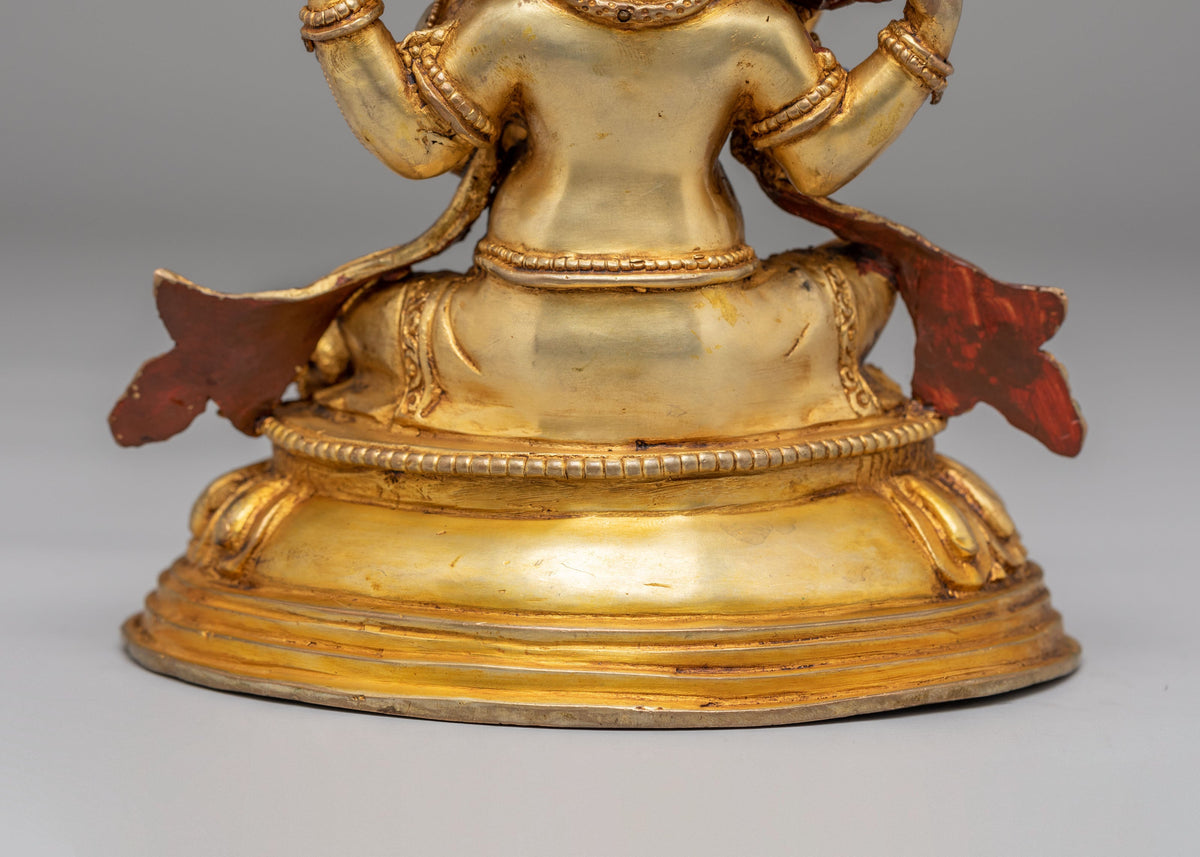 Spiritual Ganesh Deity Sculpture | Handmade Hindu God Figurine