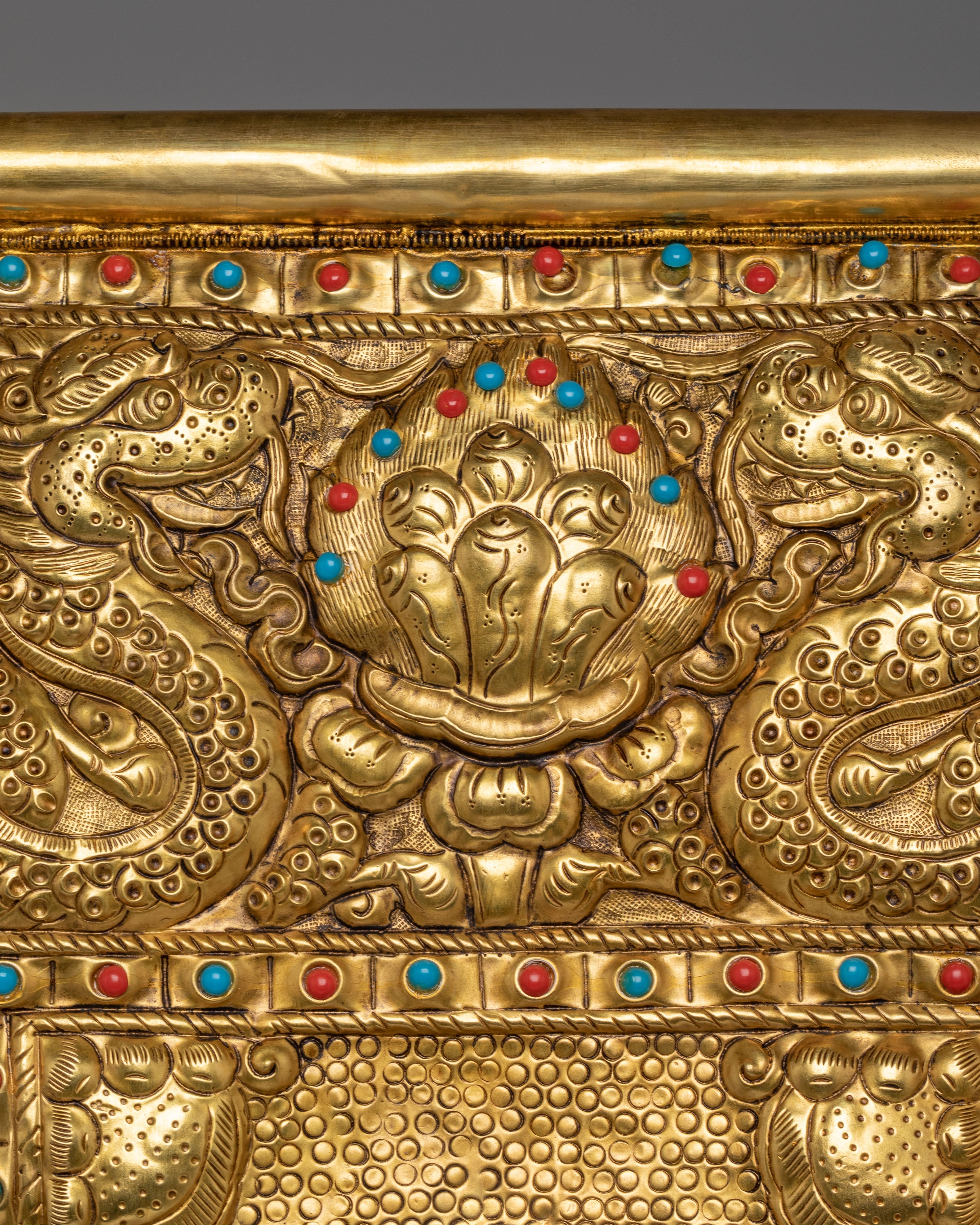 Buddhist Bishwo Vajra Wall Hanging | Tibetan Dorje Wall Art