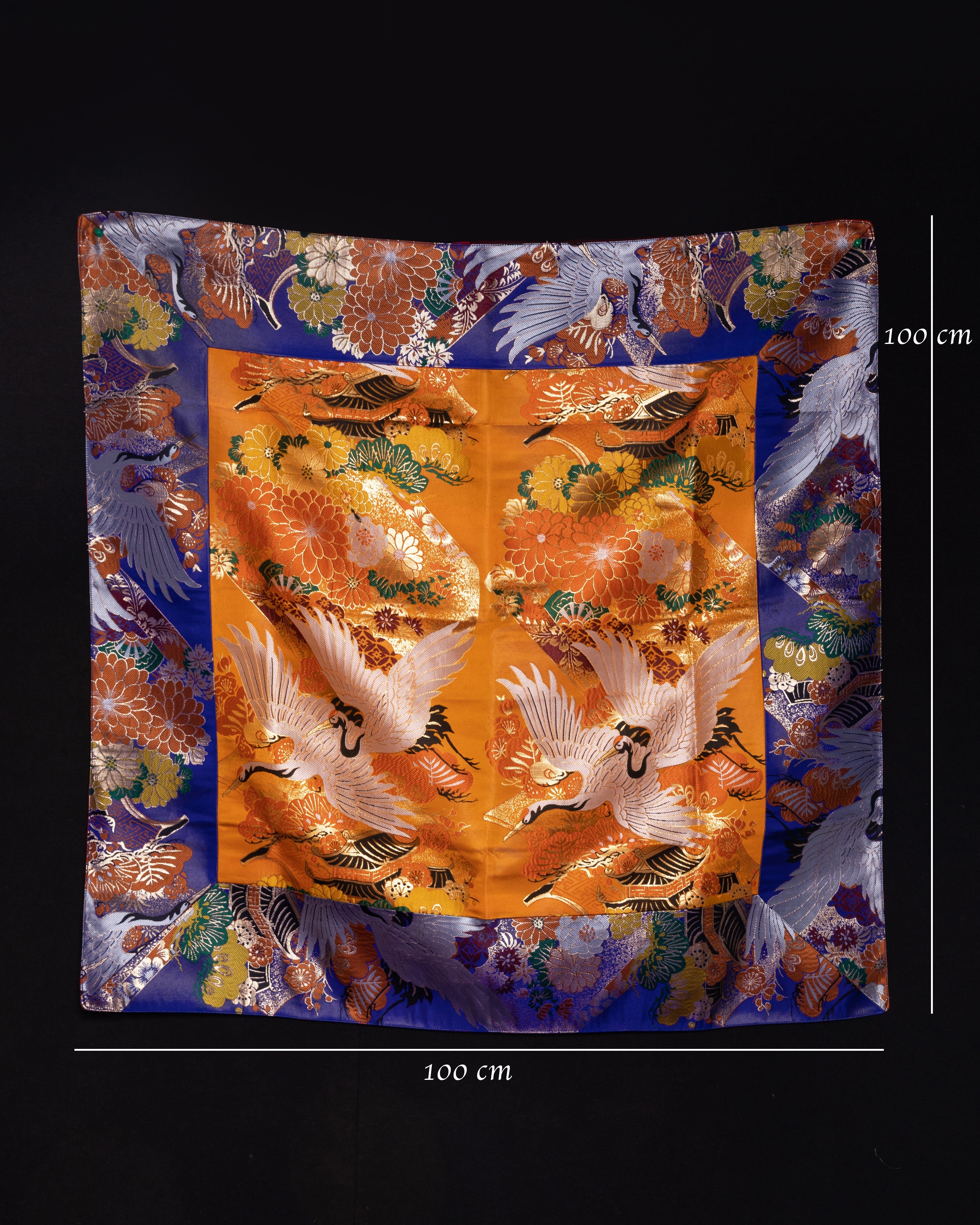 Tibetan Silk Table Cloth | Traditional Decorative Fabric for Home