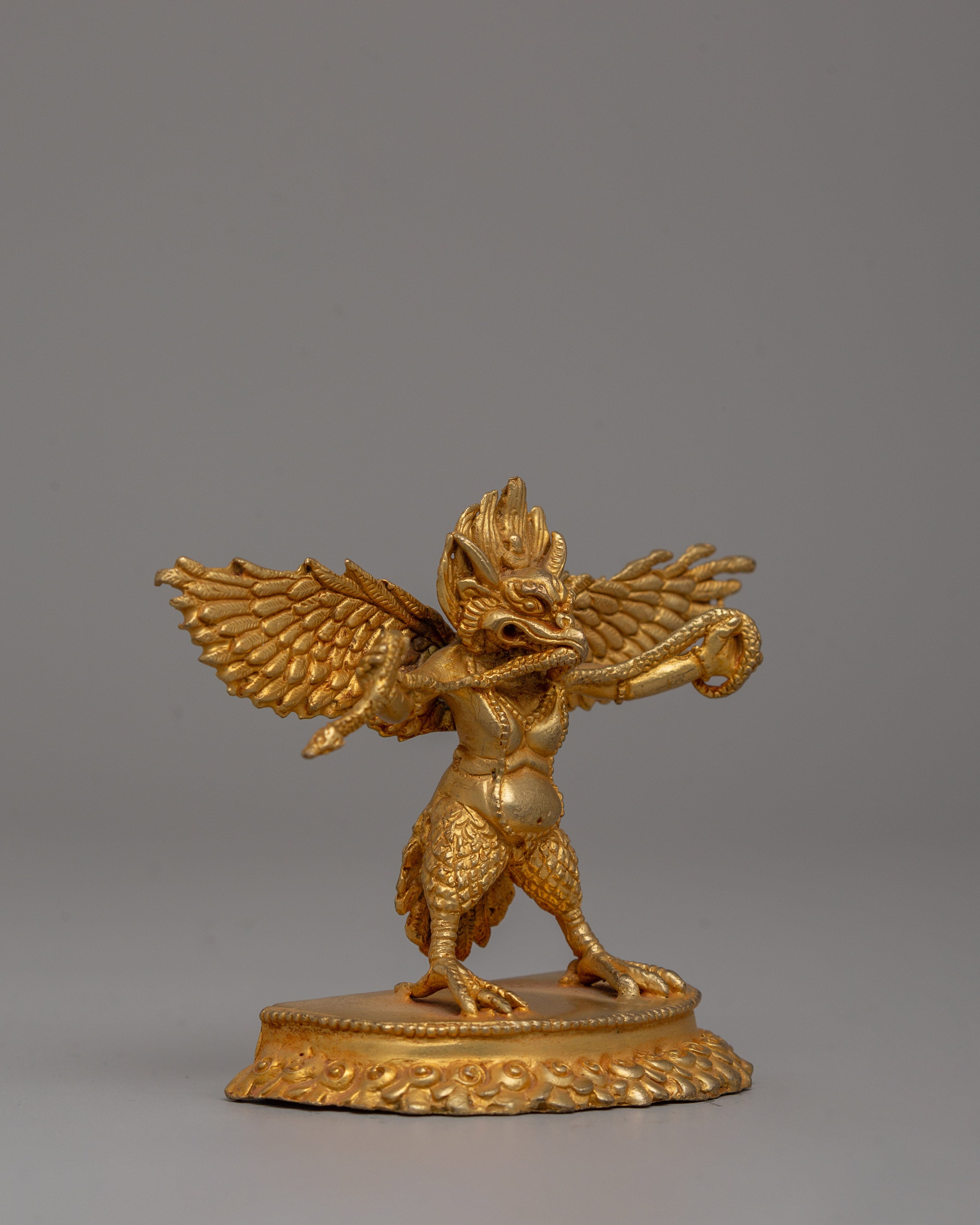 Garuda God of strength Statue for Dharma | 8.5 cm Tall Figurine