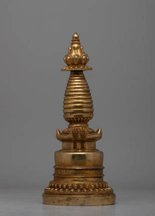Traditional Kadampa Buddhist Stupa | Tibetan Buddhist Symbol for Spiritual Growth