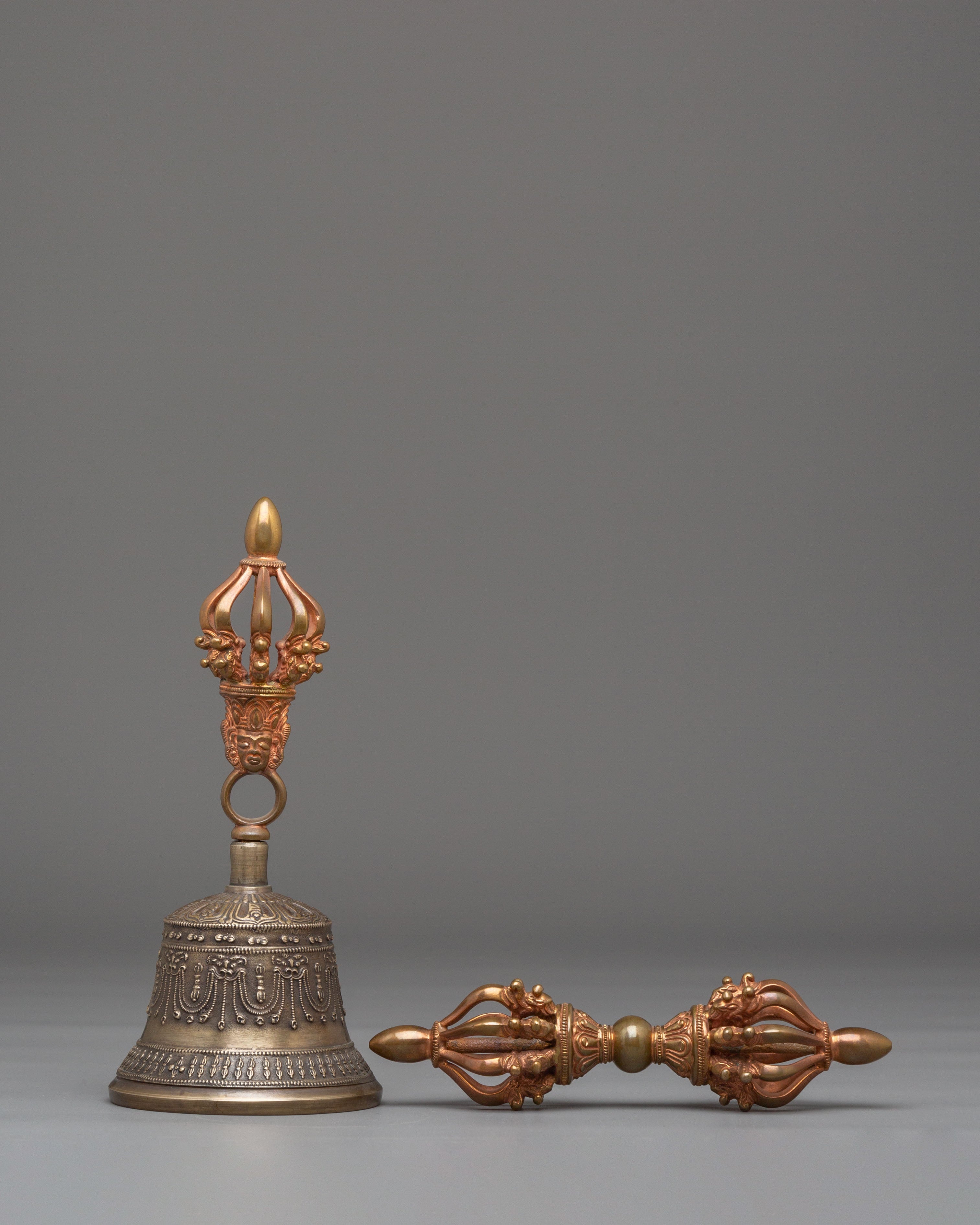 Tibetan Ritual Vajra and Bell 