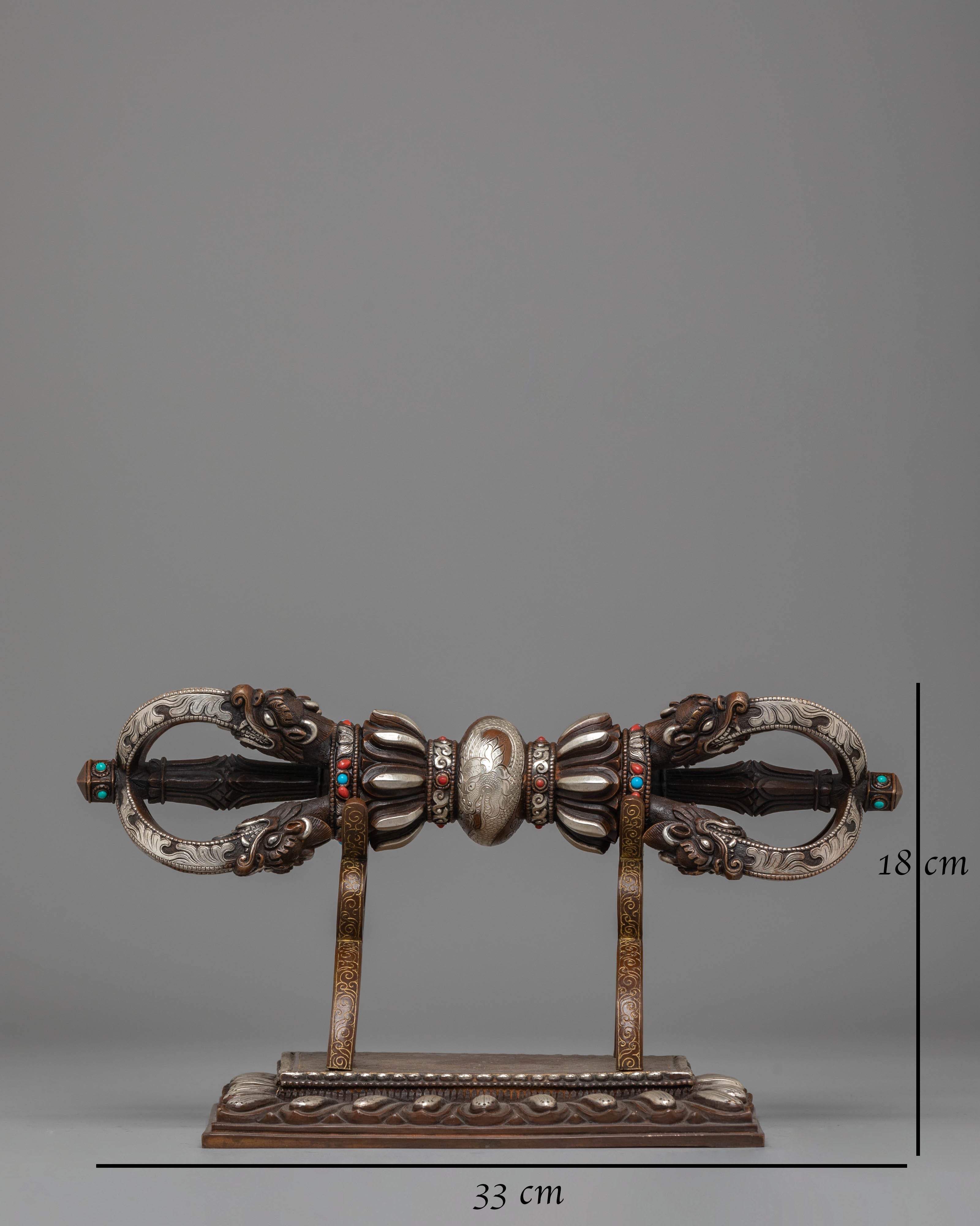 Himalayan Spiritual Vajra Artifact | Tibetan Ritual Vajra