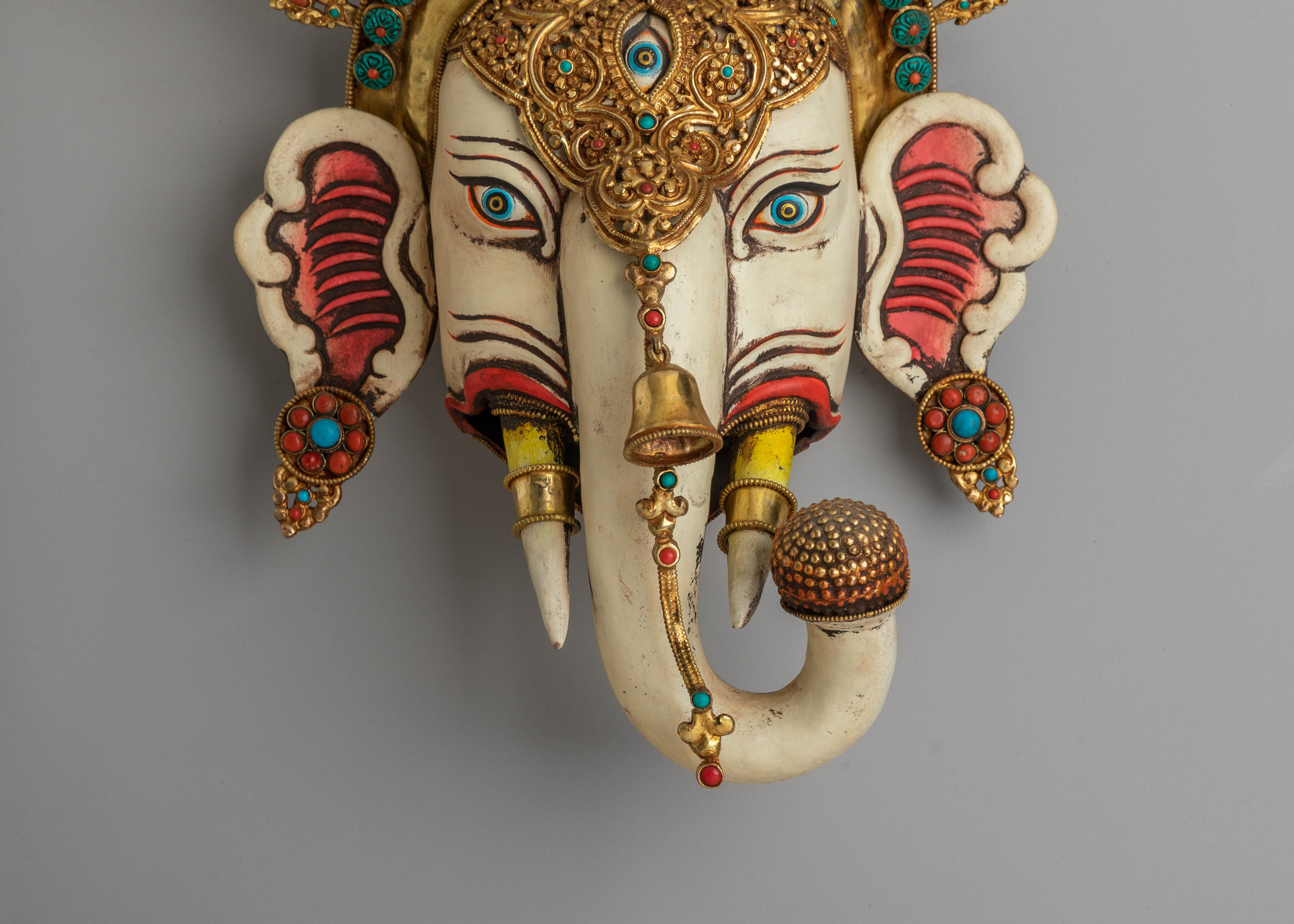 Buddhist Handcrafted Wall Hanging | Tibetan Decor Art