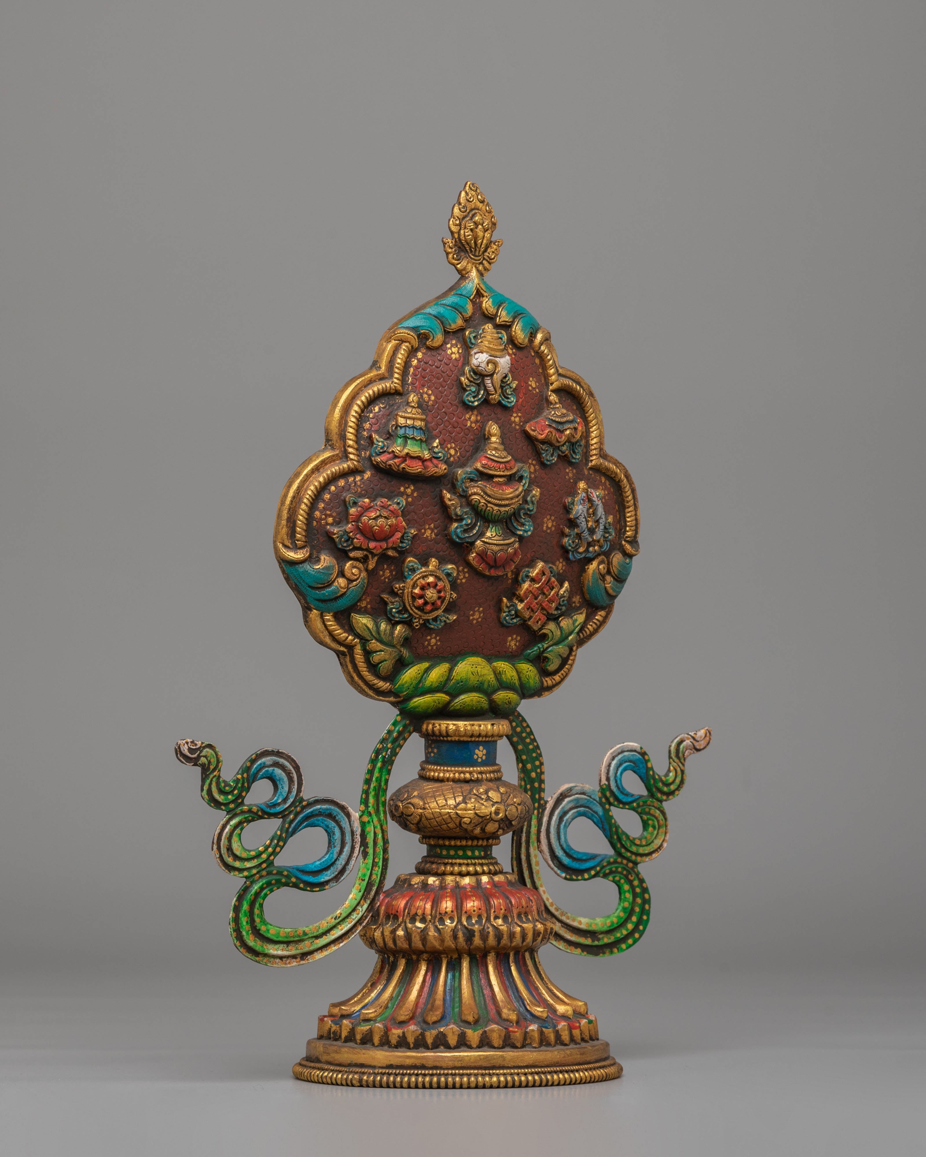 Handmade Buddhist Auspicious Symbols | Sacred Tibetan Artwork