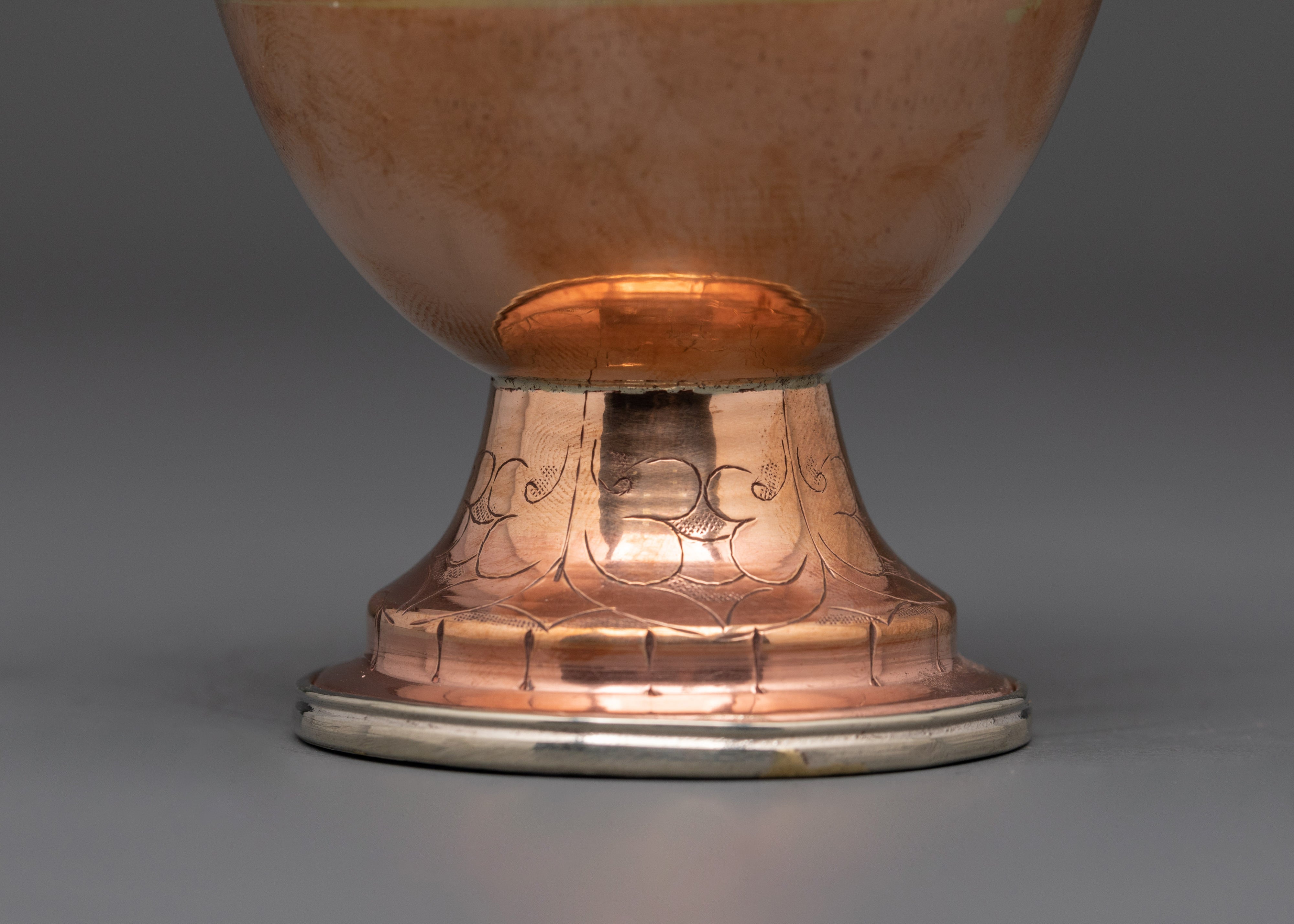 Handcrafted Bumpa Set with Crown Lids | Tibetan Ritual Offering Vessels