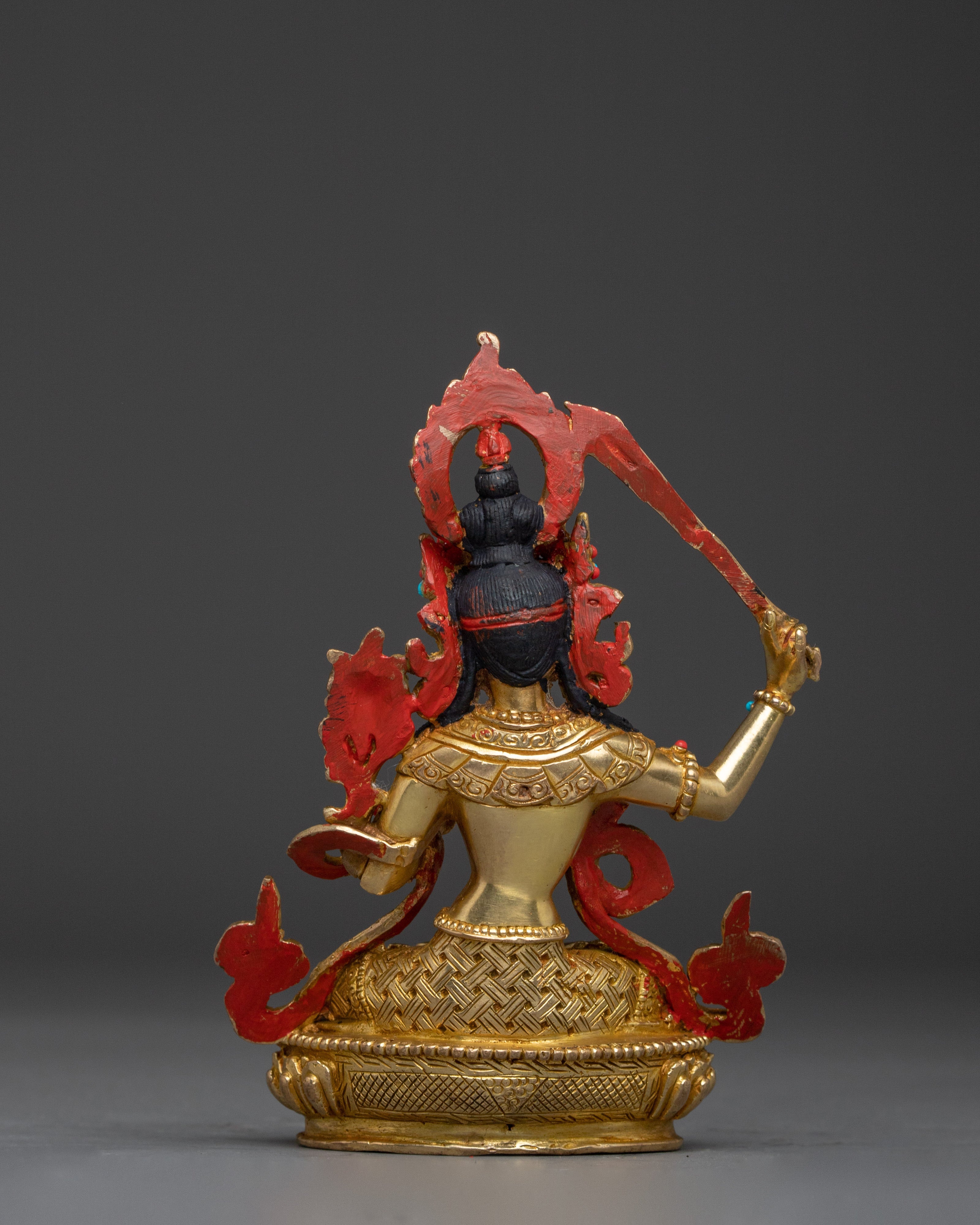 Golden Bodhisattva Statue Set | Tibetan Buddhism Five Enlightened  Beings