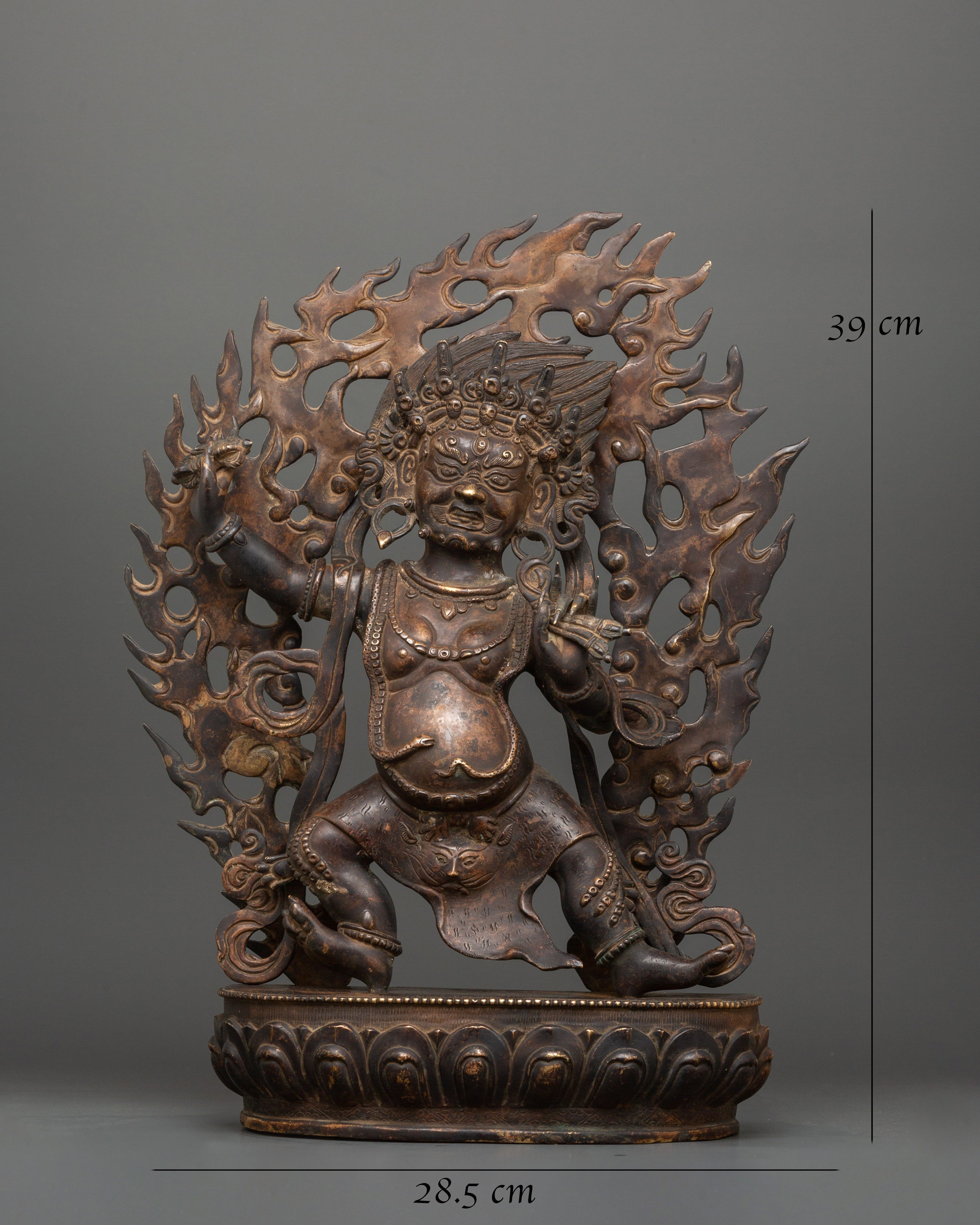 Bodhisattva Vajrapani Sculpture | The Guardian of Wisdom