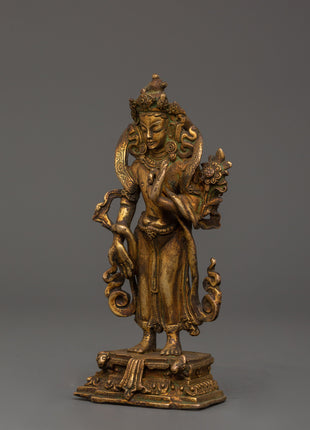 Standing Lokeshwor Handmade Statue | Symbol of Compassion and Protection