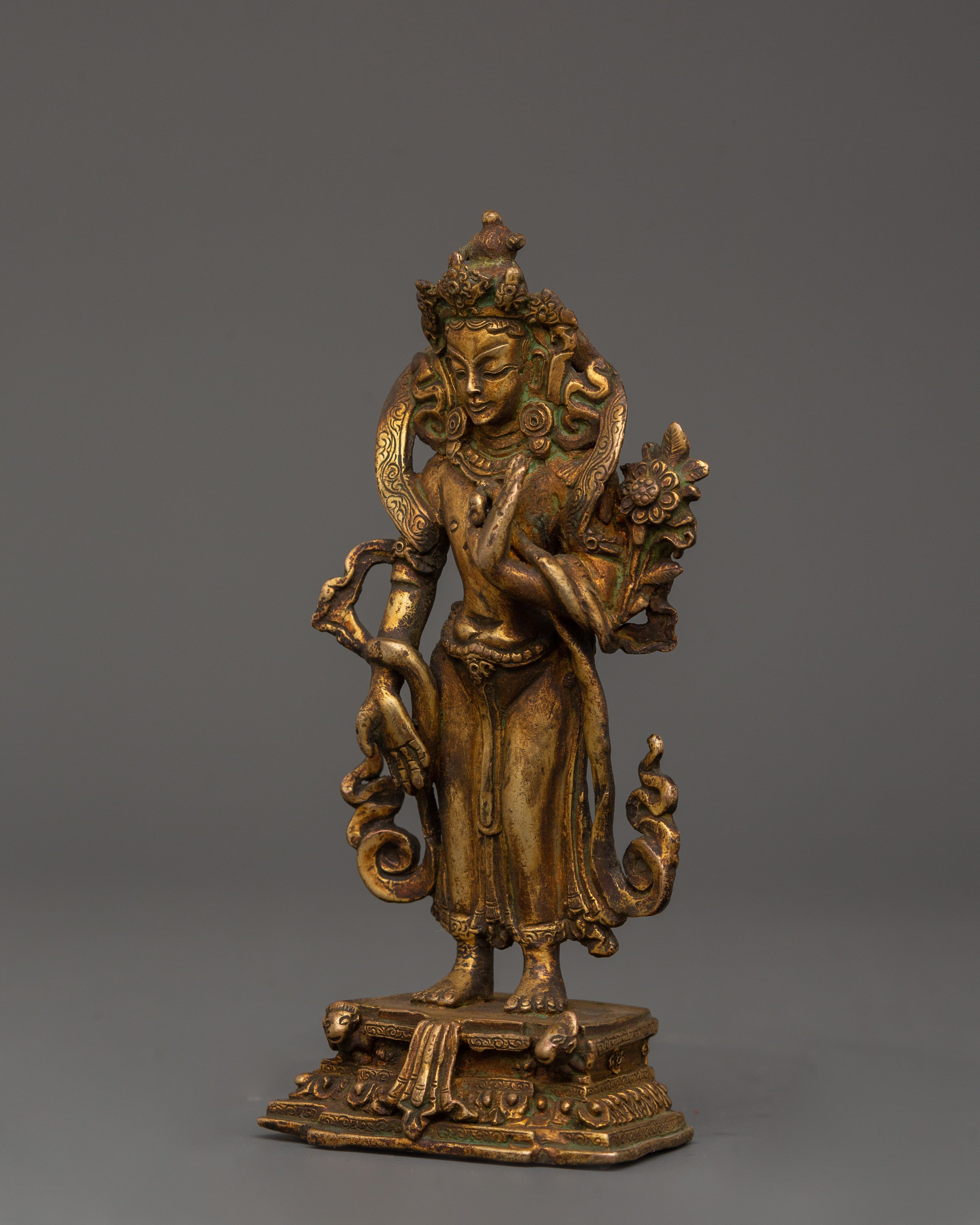 Standing Lokeshwor Handmade Statue | Symbol of Compassion and Protection