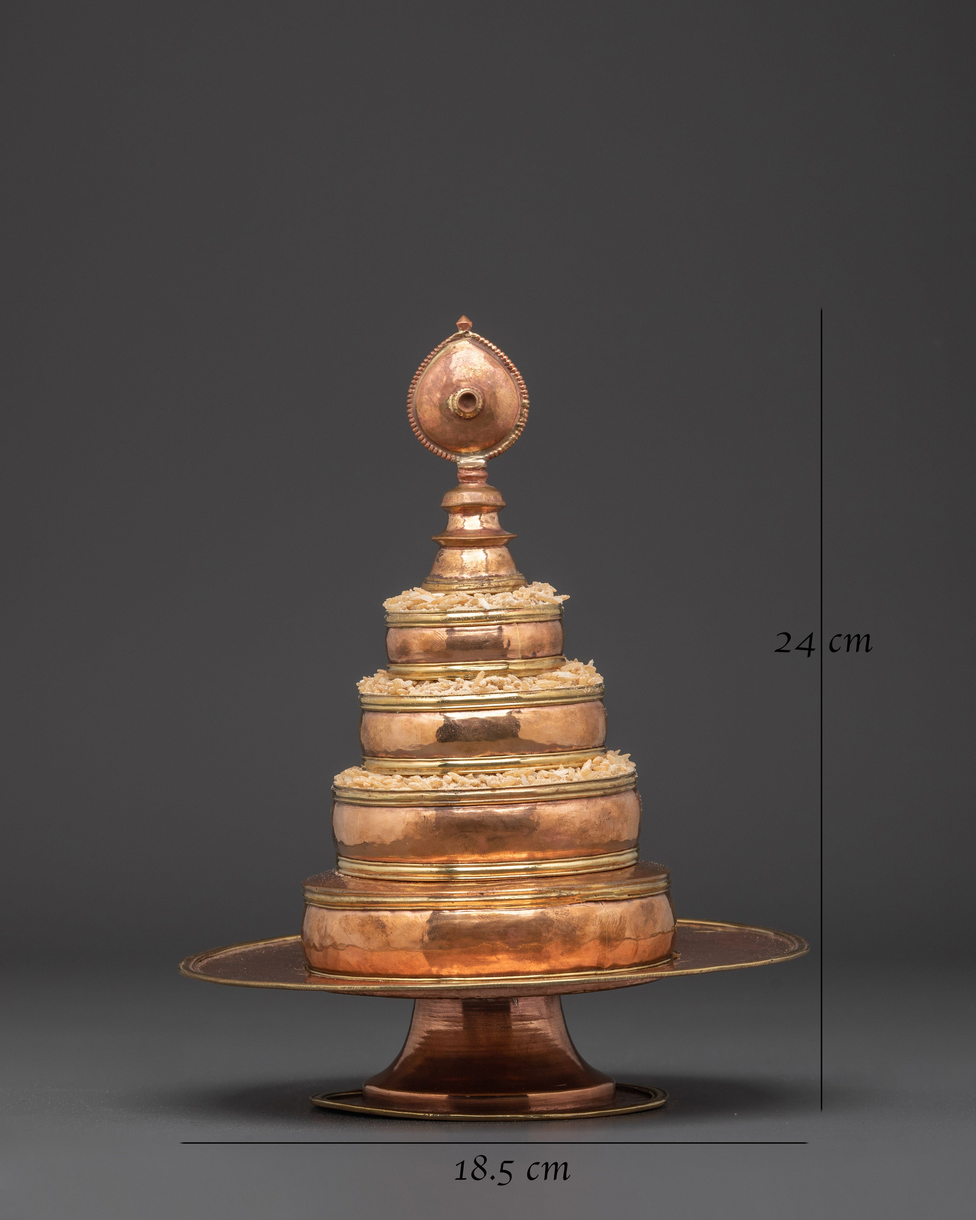 Handmade Copper Mandala Artifact | Spiritual Symbol for Meditation & Rituals
