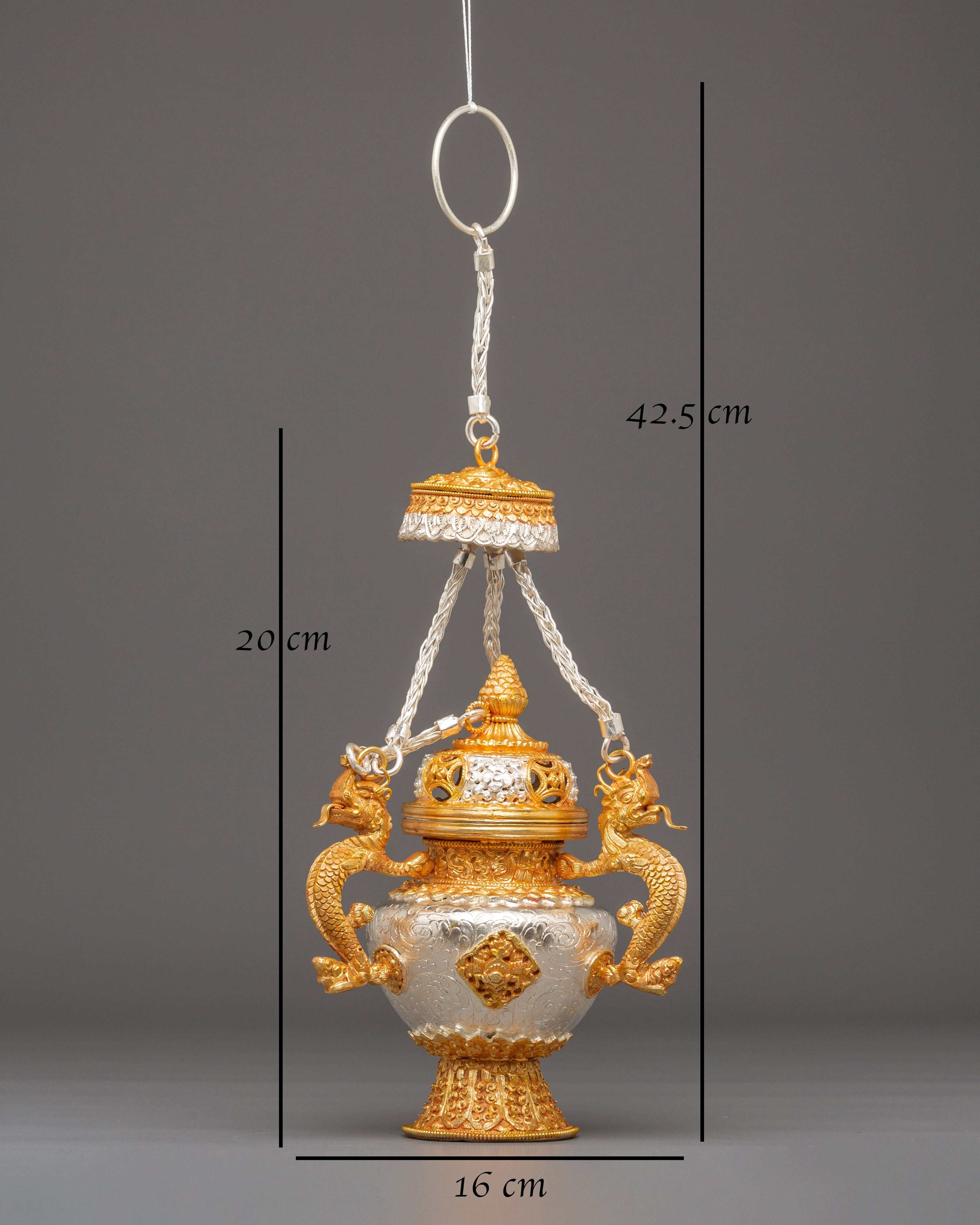 Incense Burner Set for Ritual Ceremonies | Sacred Vessel for Offering