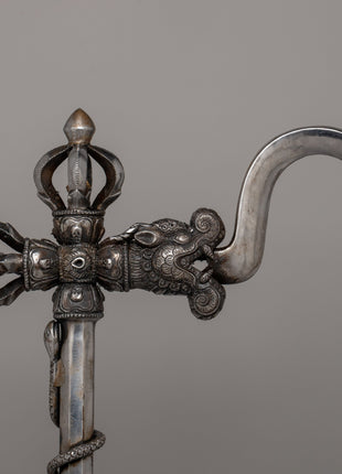 Iron Ankush for Rituals | Handcrafted Sacred Tool for Meditation and Spiritual Work