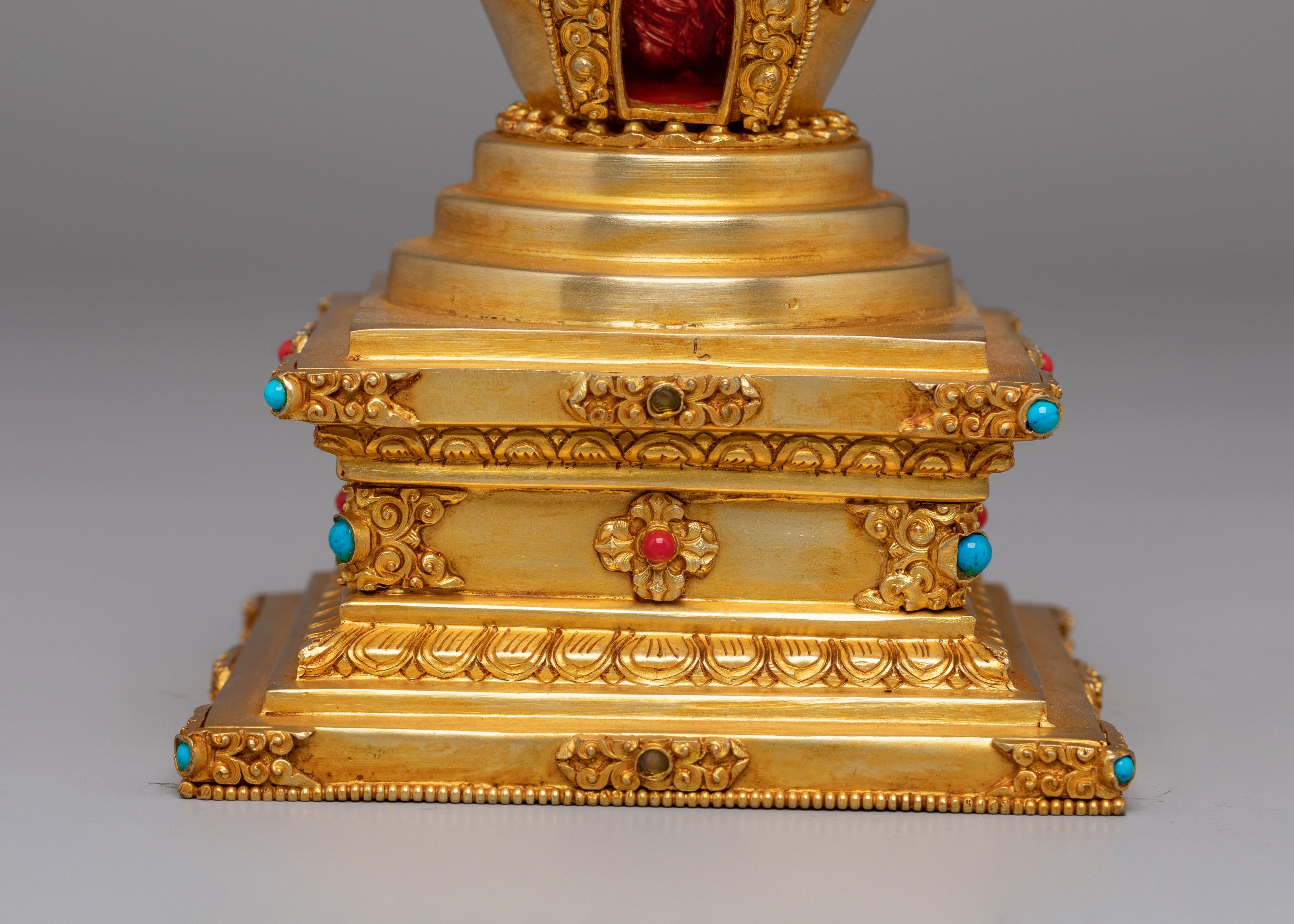 Machine Made Stupa Of Complete Victory | Symbol of Enlightenment