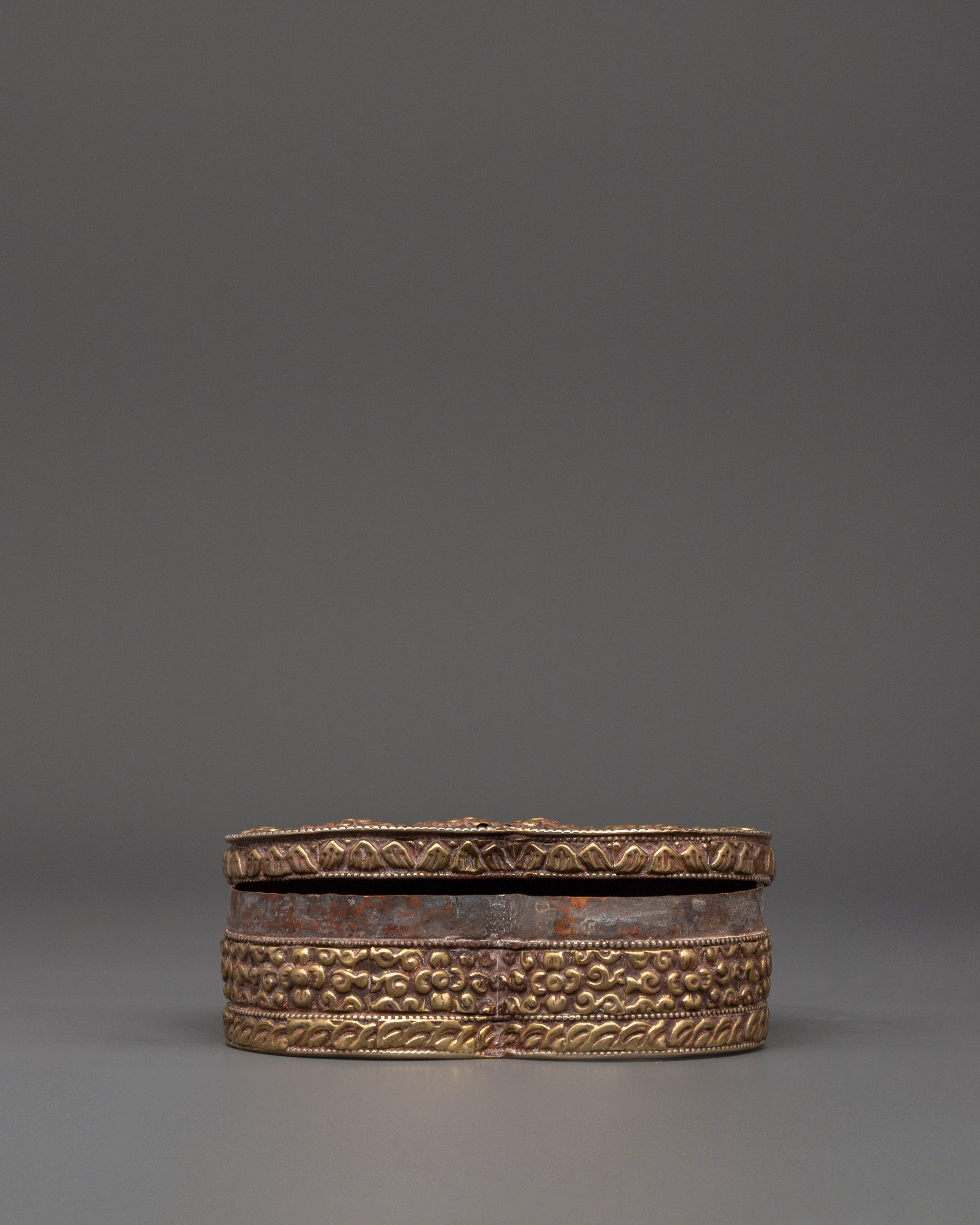 Copper and Brass Treasure Box for Decor | Sacred Decorative Storage