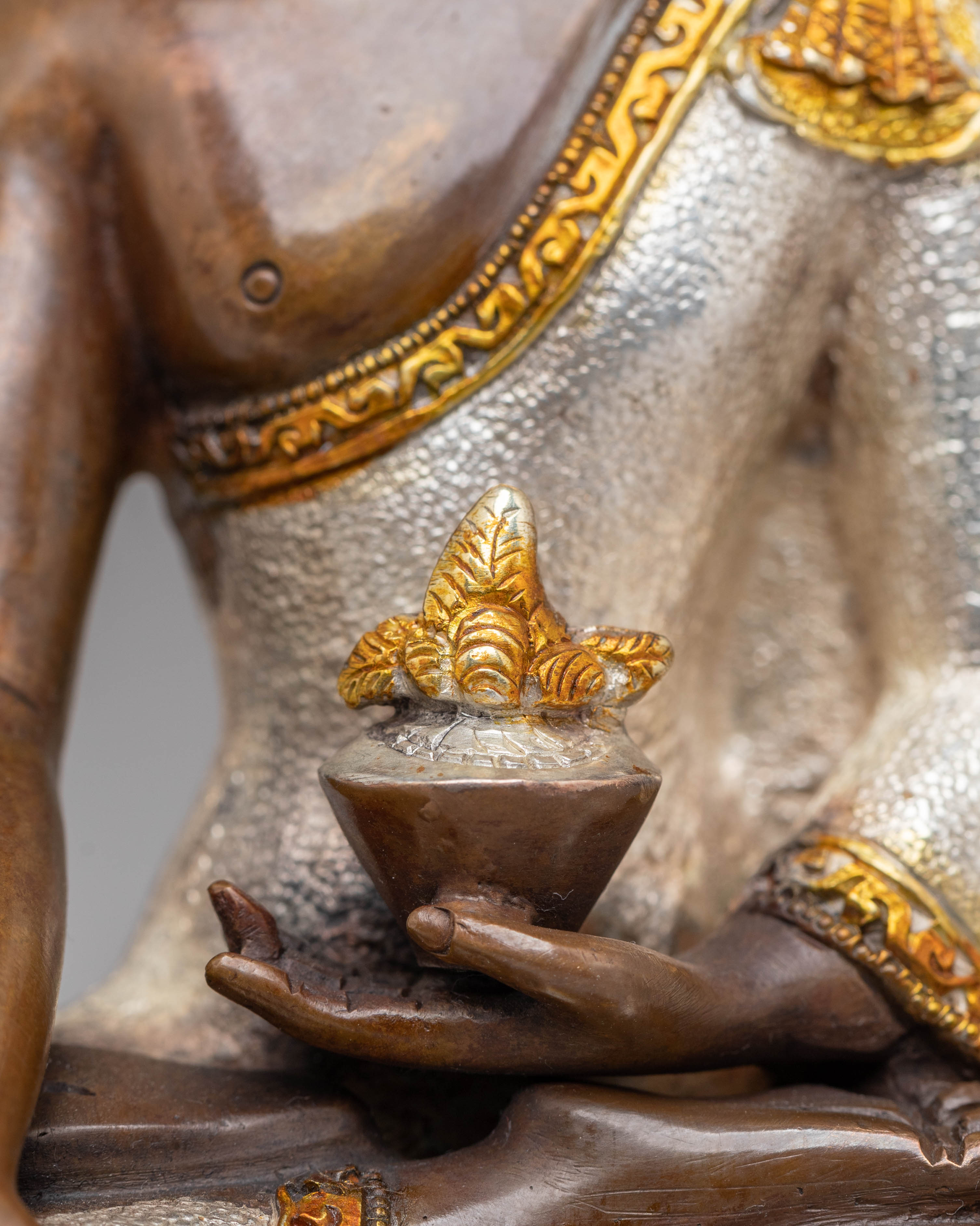 Handmade Medicine Buddha Statue With Healing Power | Tibetan Buddhist Healing Deity