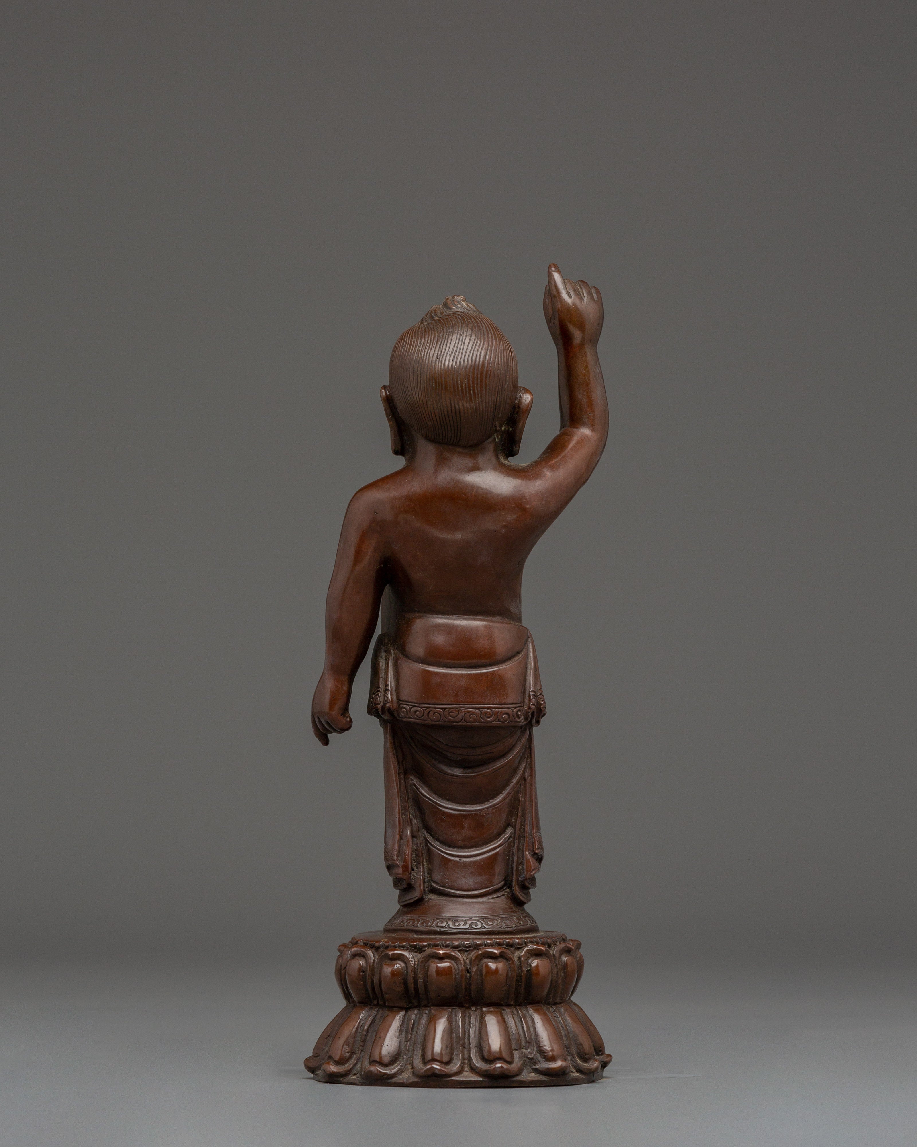 Handcrafted Little Buddha Statue | Meditation Sculpture for Home Altar