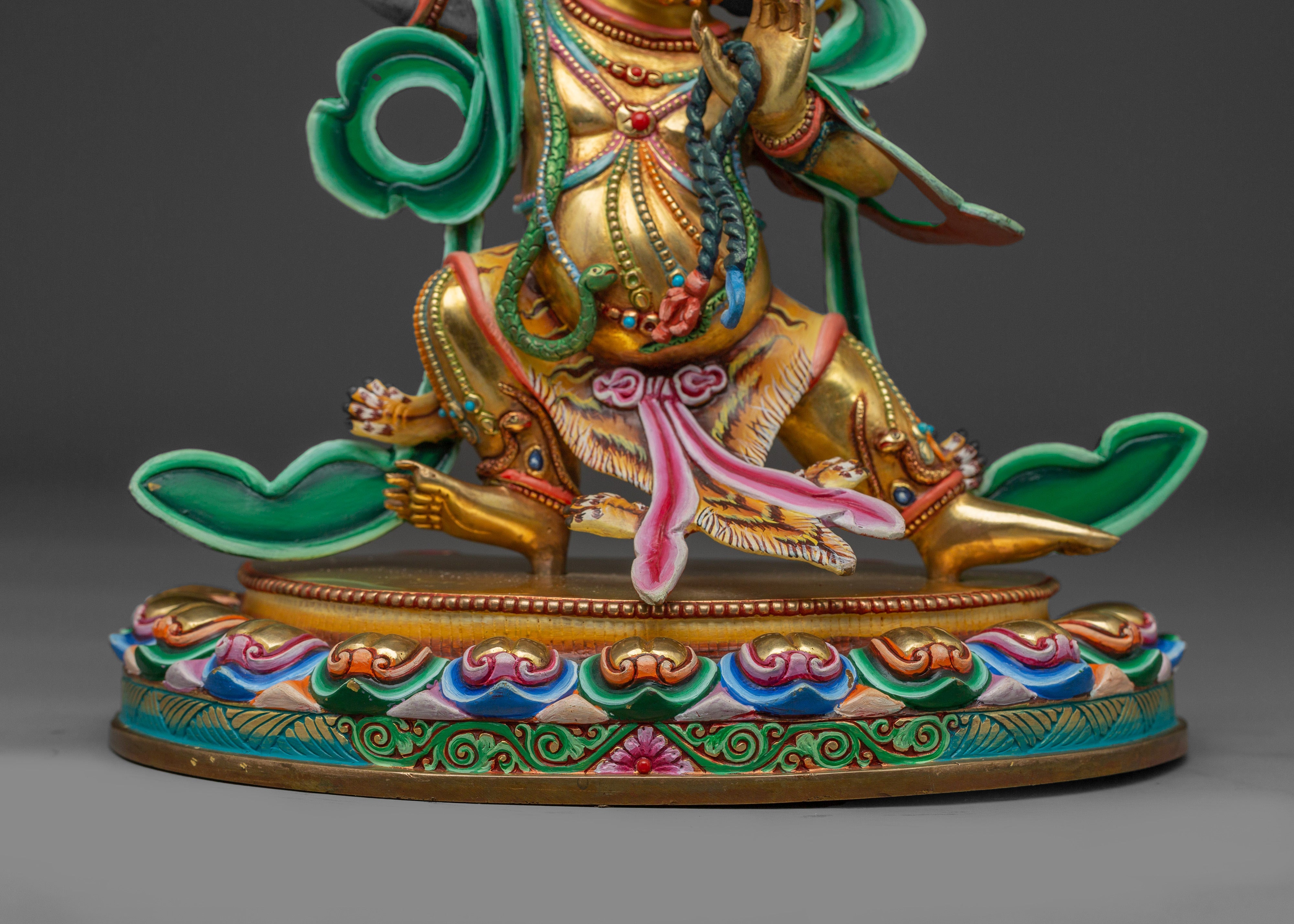 Vajrayana deity Vajrapani Statue | Protector of Buddha