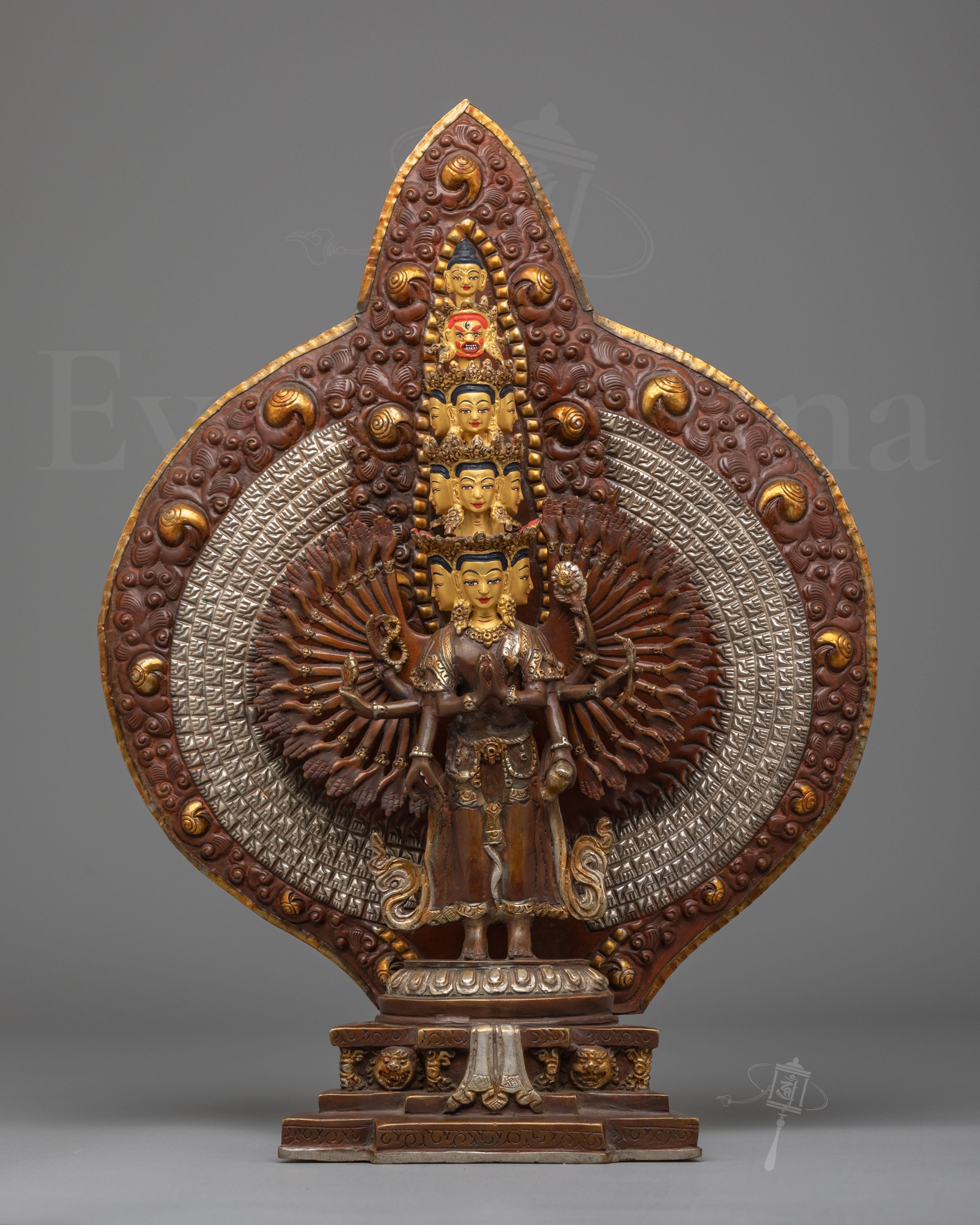 Himalayan 1000-Armed Chenrezig Sculpture