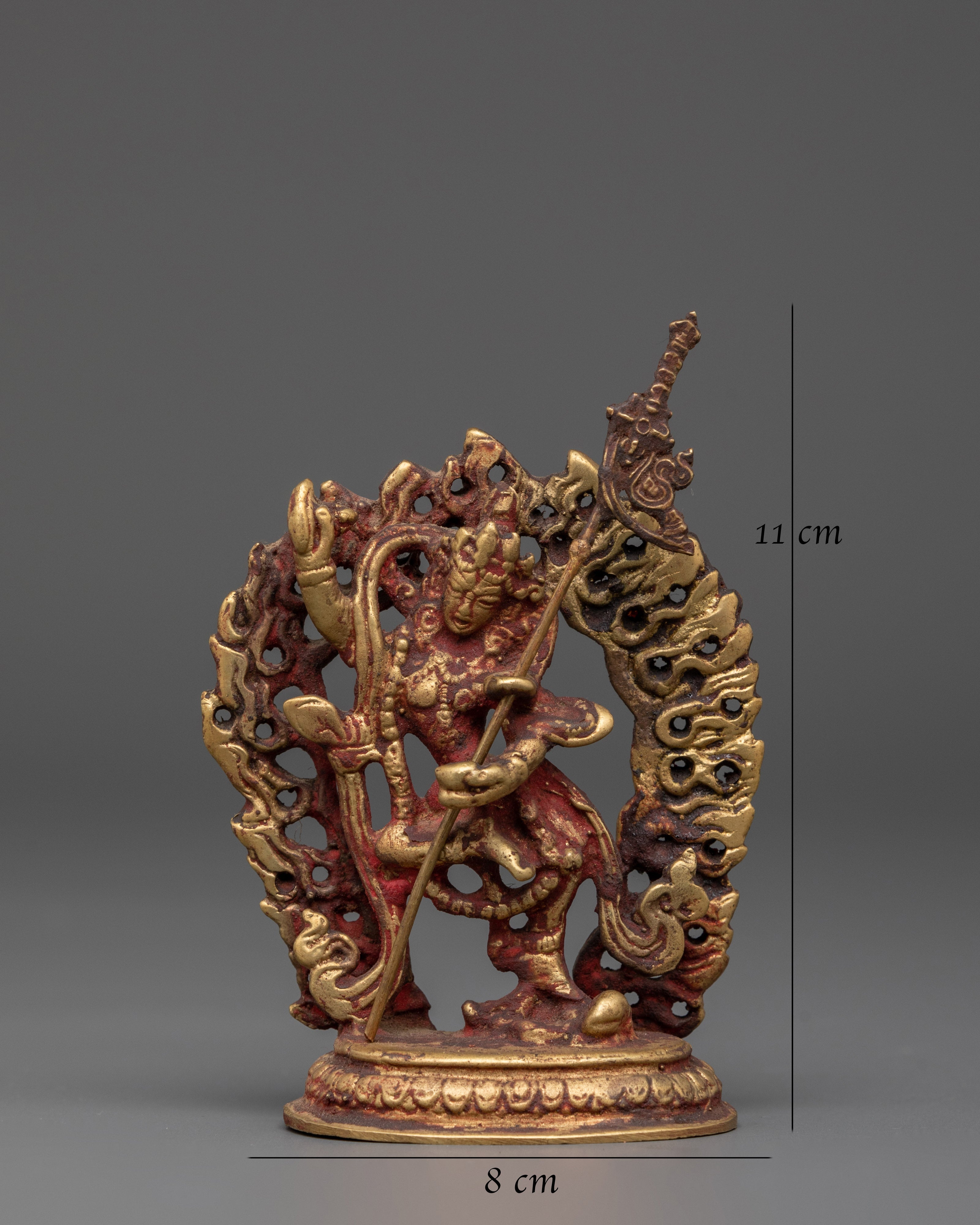 Vajrayogini Handcrafted Statue | Statue With Gold Plating for Altar