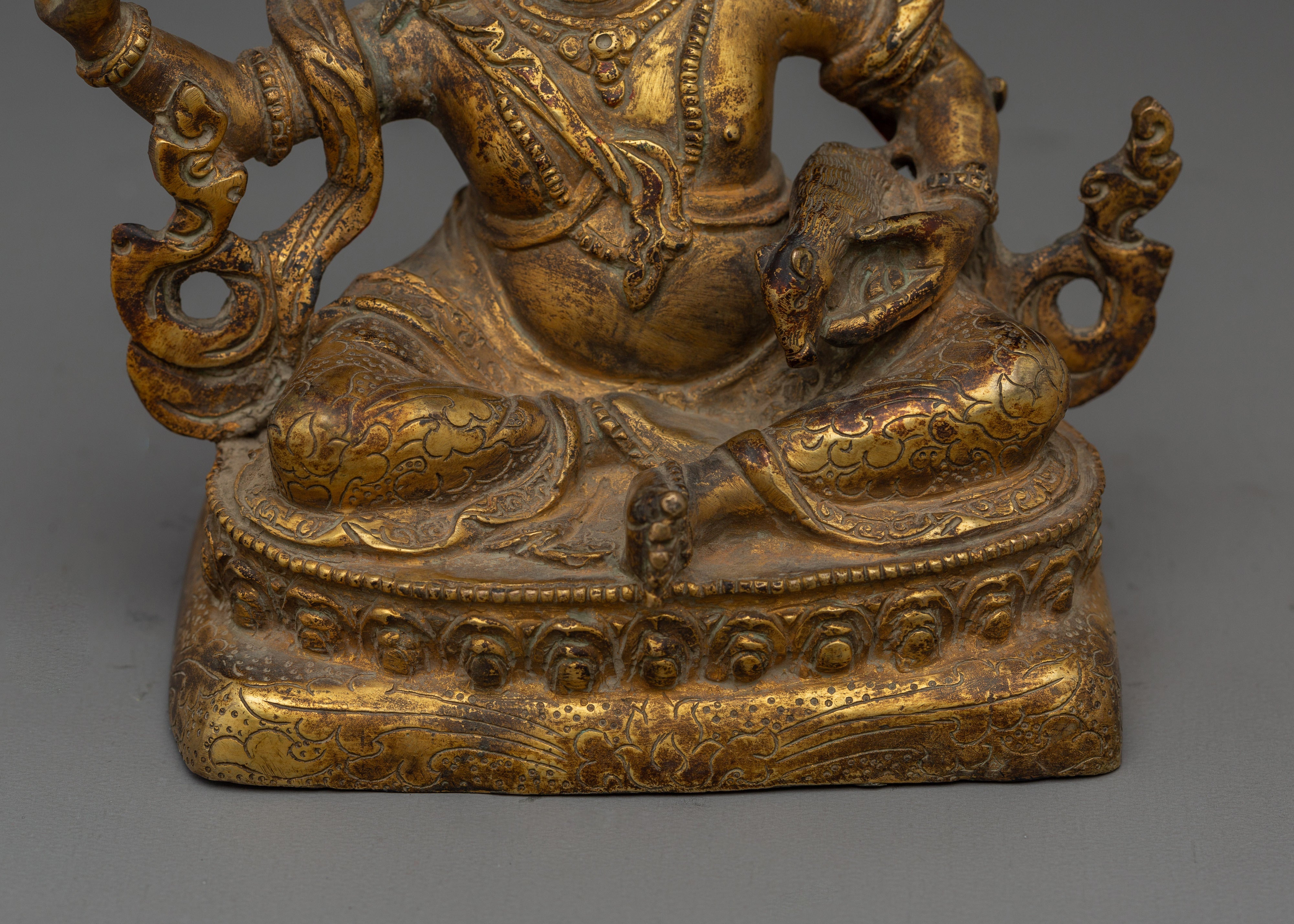 Virulhaka Copper Statue | Heavenly King of the South
