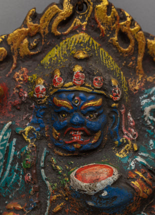 Mahakala Bernakchen Locket | Tibetan Buddhist Protection Amulet