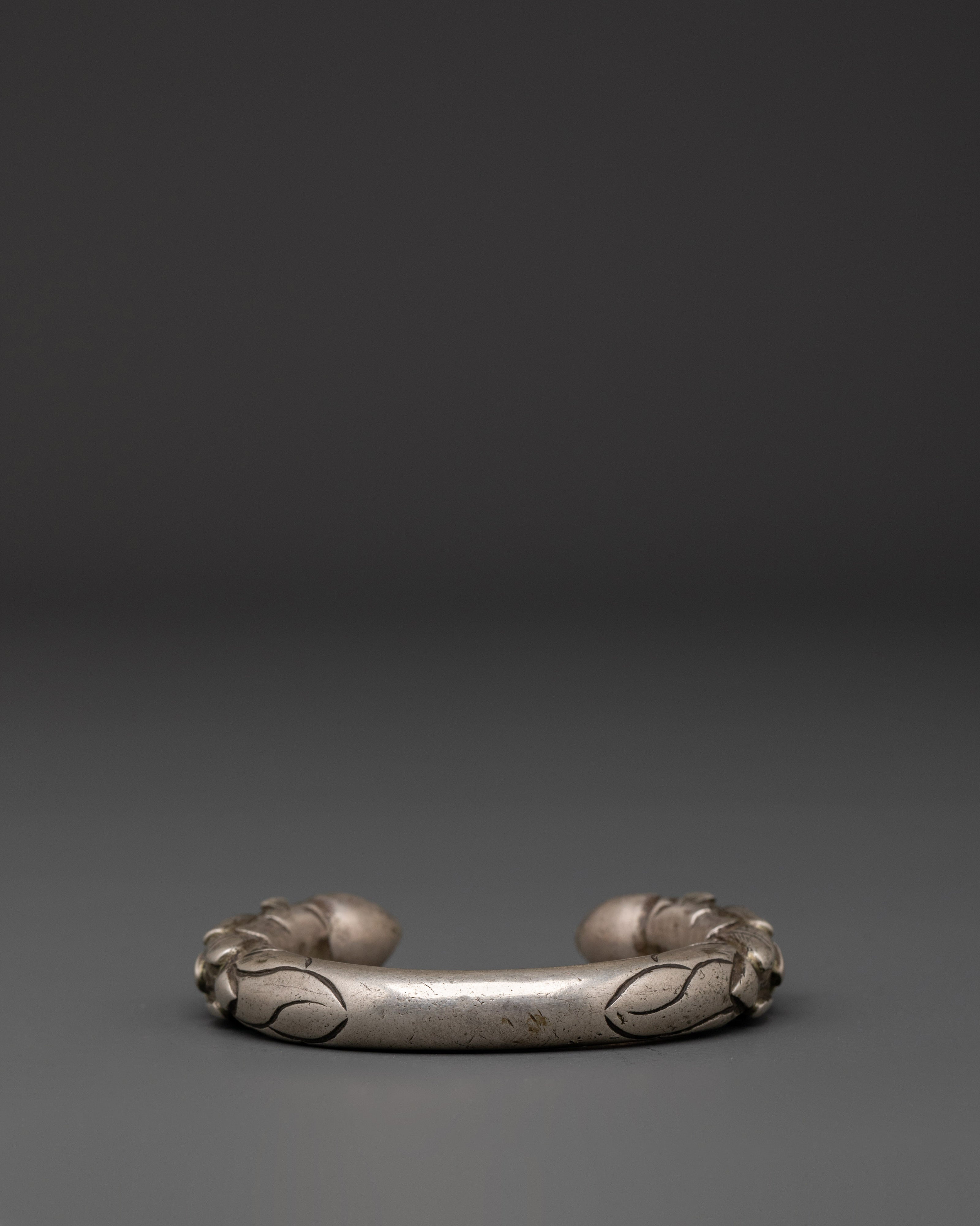 Everyday Wear silver bracelet | Adjustable Silver Cuff for Daily Use