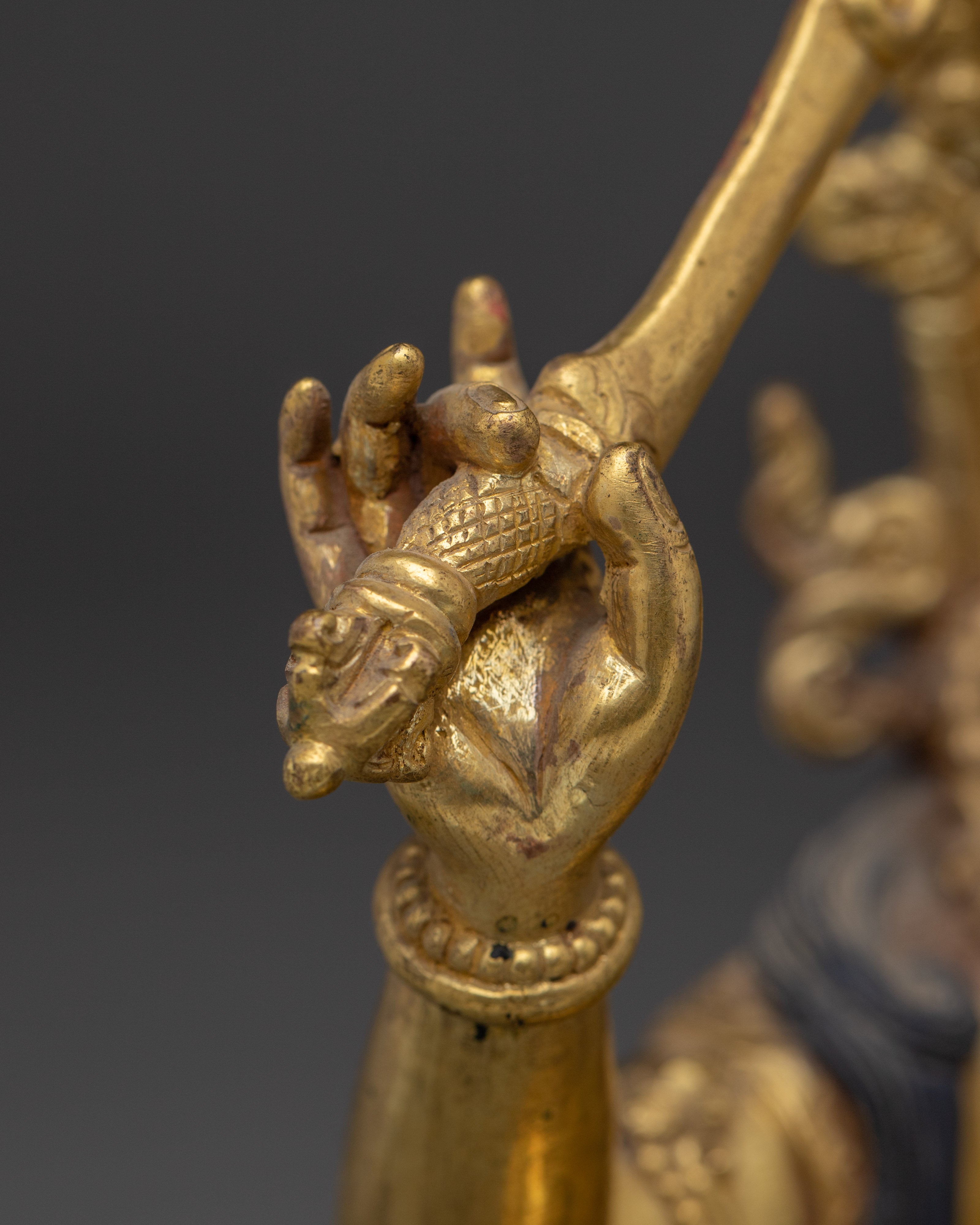 Handmade Divine Wisdom Bodhisattva Manjusrhi Statue | The Deity of Knowledge