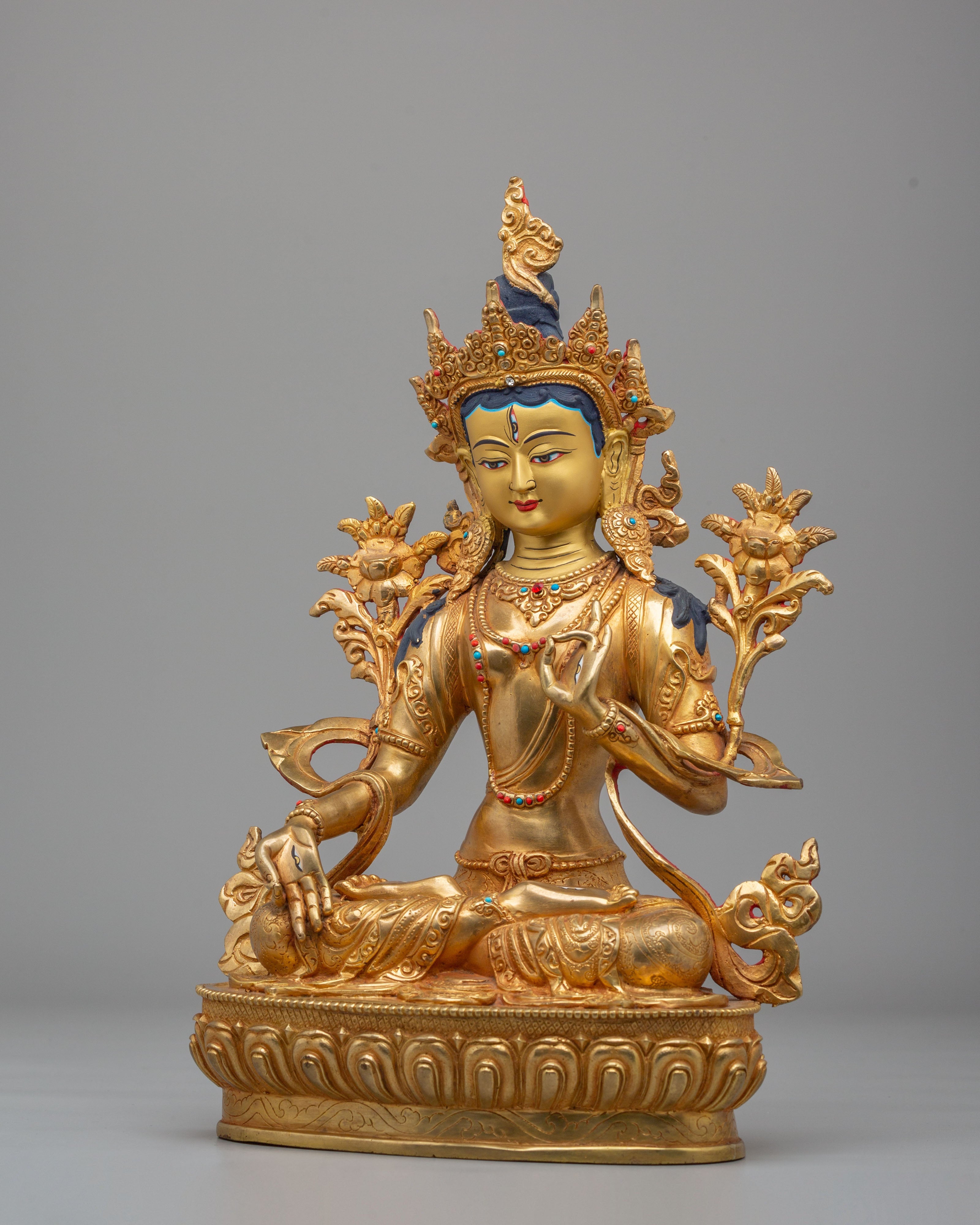 White Tara Longevity Statue | Symbol of Compassion & Healing
