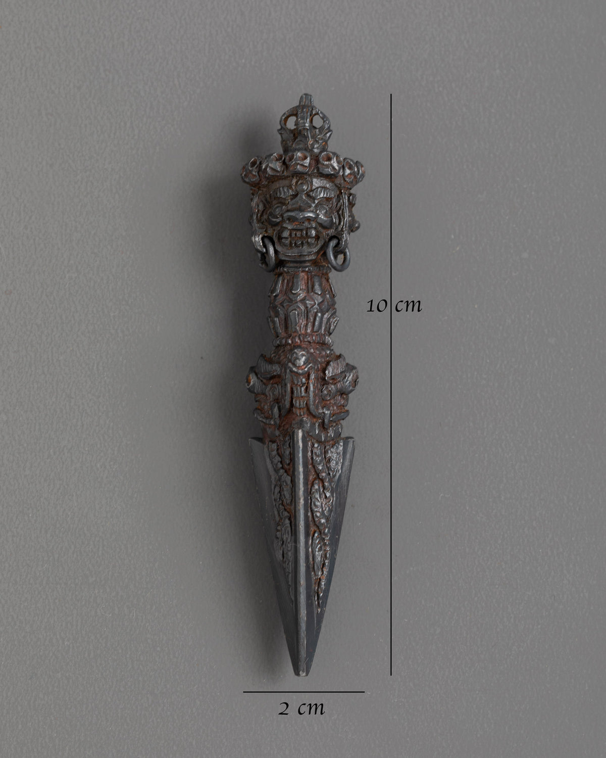 Iron Phurba for Ritual Ceremonies | Symbol of Protection and Purification