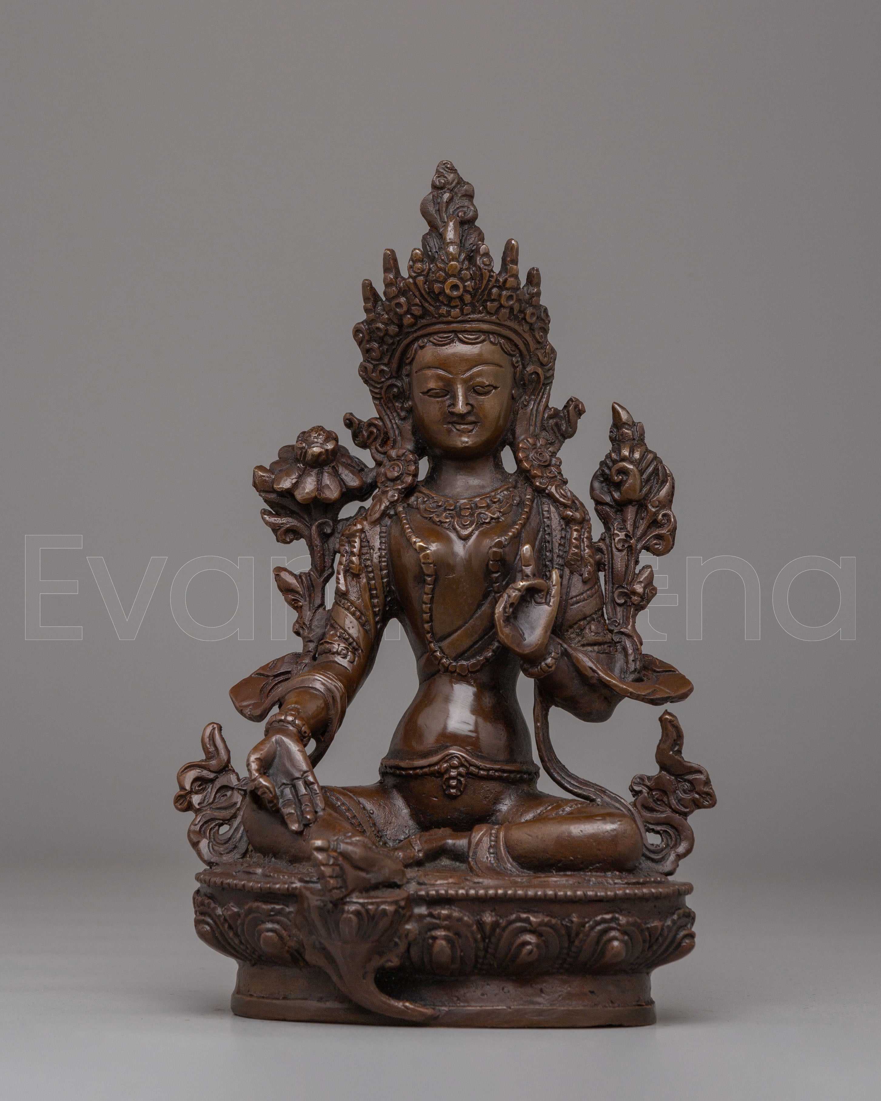 Tibetan Handmade Shyama Tara Statue | Mother of All Buddhas