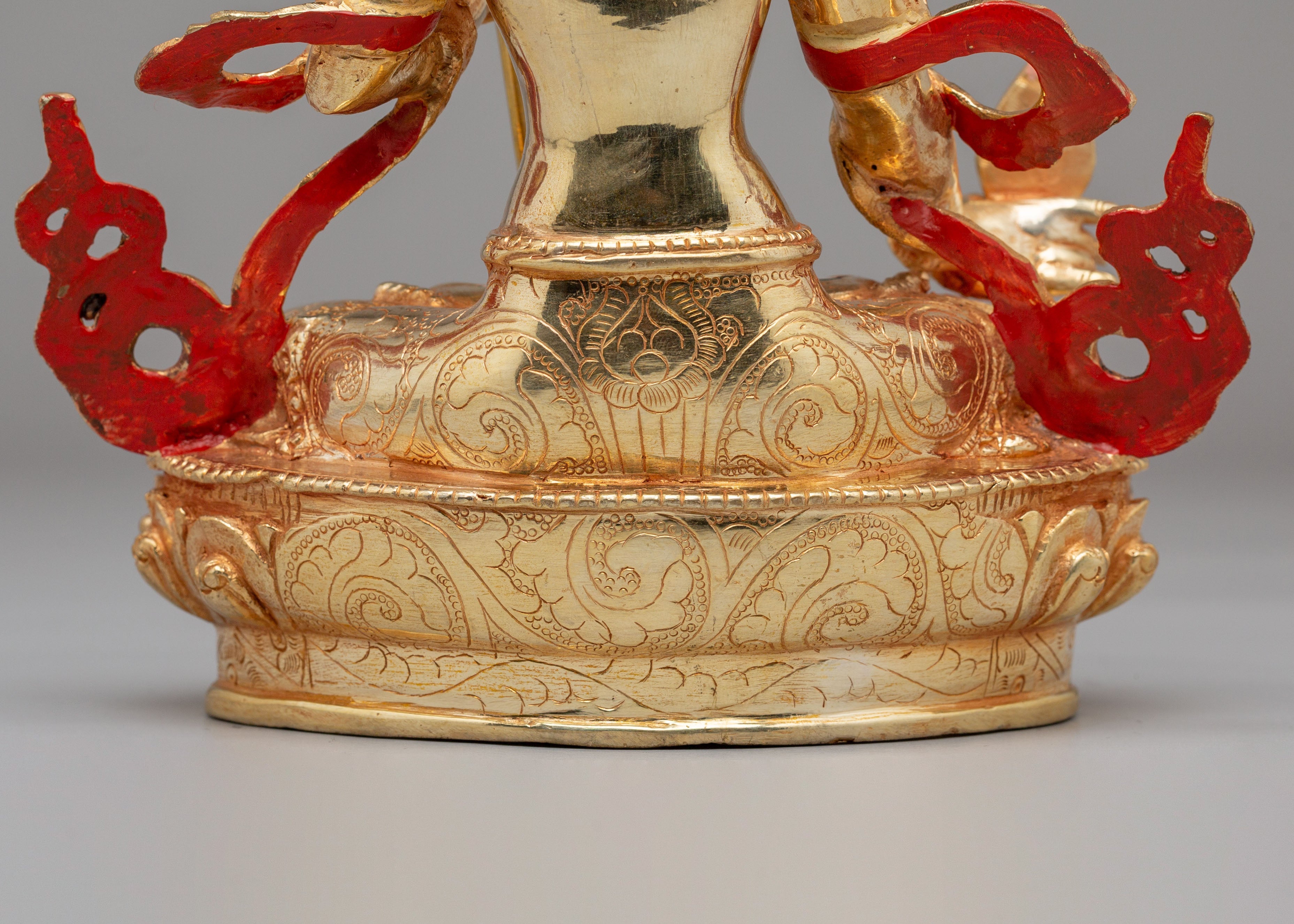 Buddhist White Umbrella Deity Statue | Sacred Meditation Sculpture