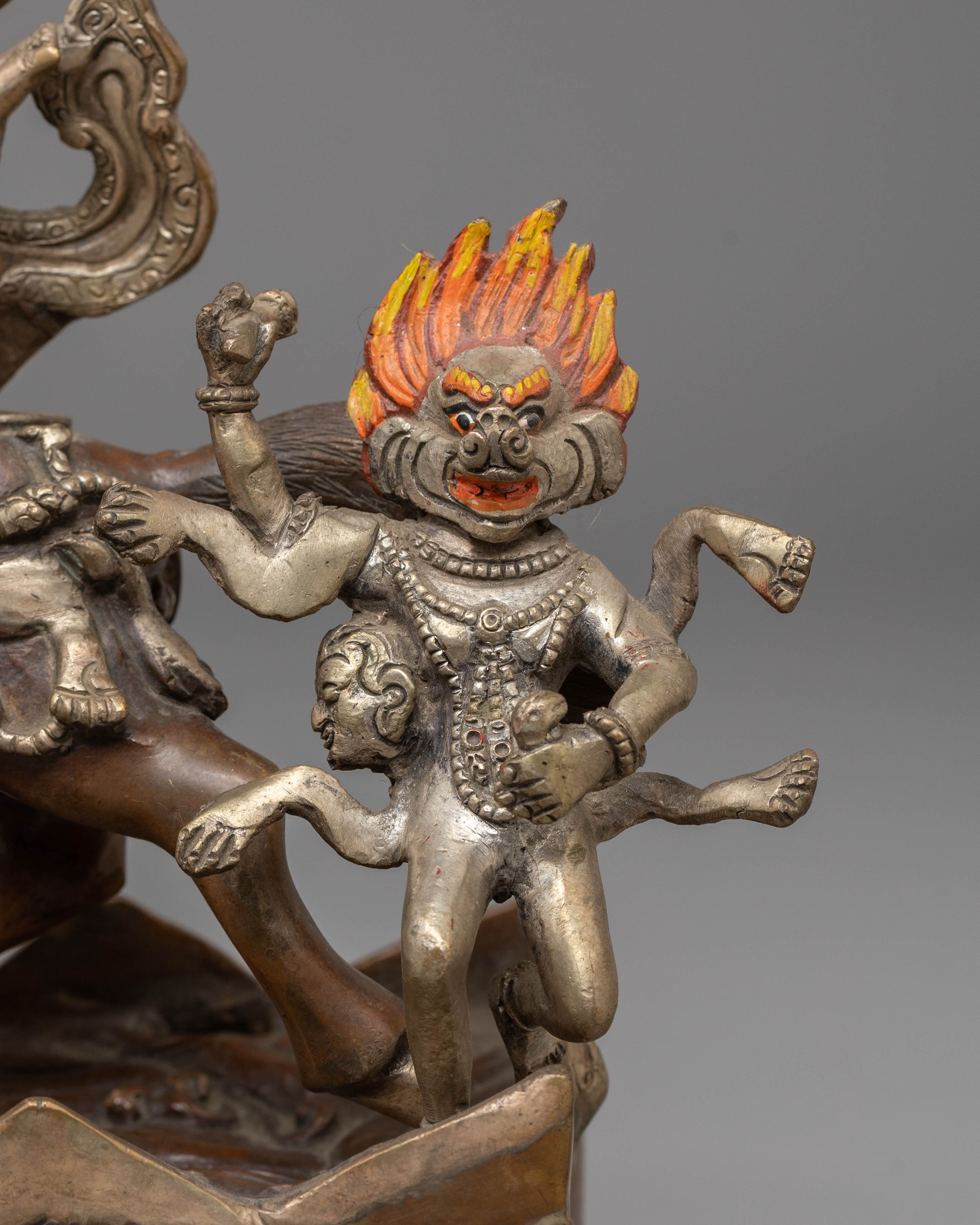 Palden Lhamo Empowerment Sculpture | Himalayan Buddhist Art