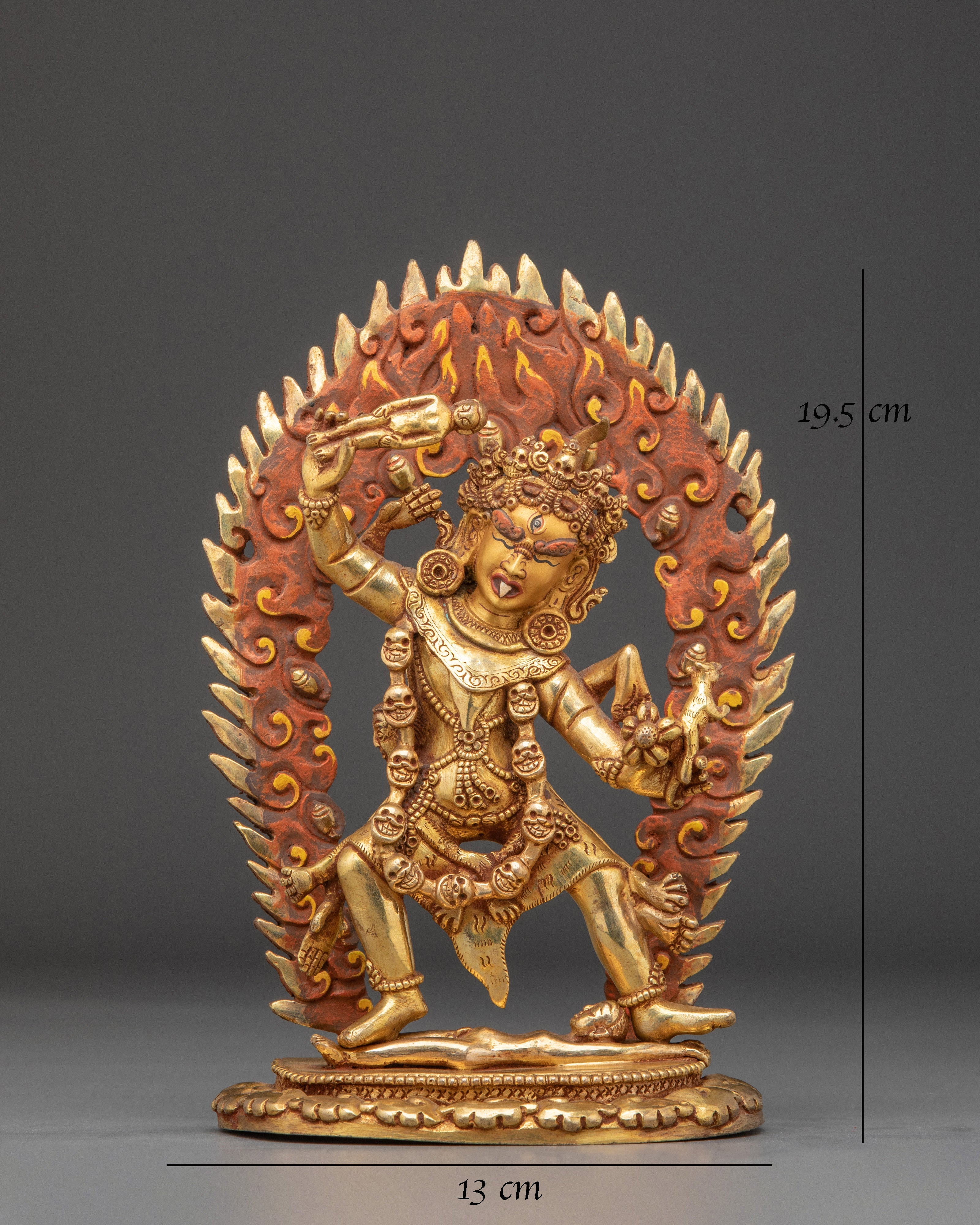 Handcrafted Ekajati Statue | Tibetan Buddhist Protector Deity
