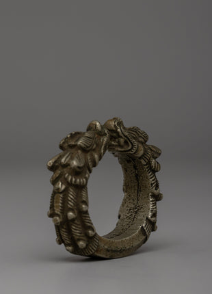 White Metal Dragon Head Bracelet | Perfect Daily Use and Occasionally