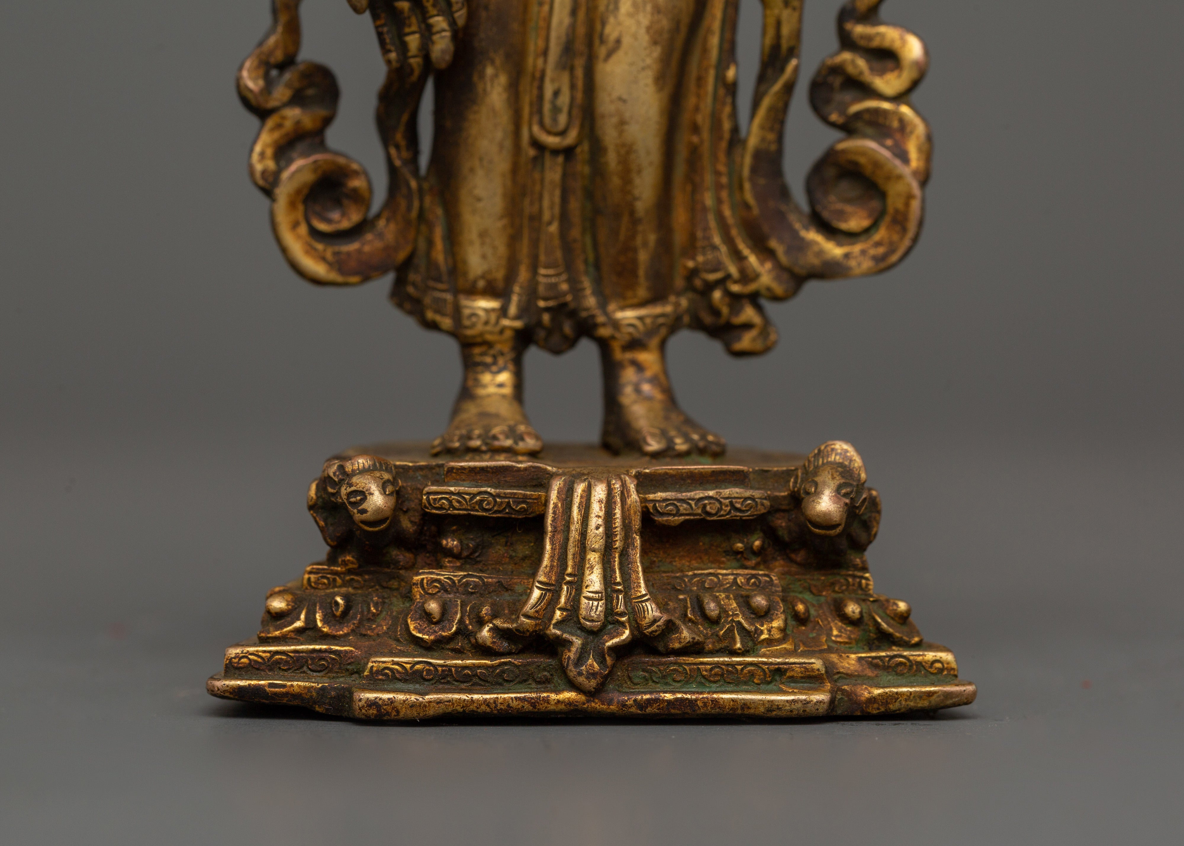 Standing Lokeshwor Handmade Statue | Symbol of Compassion and Protection