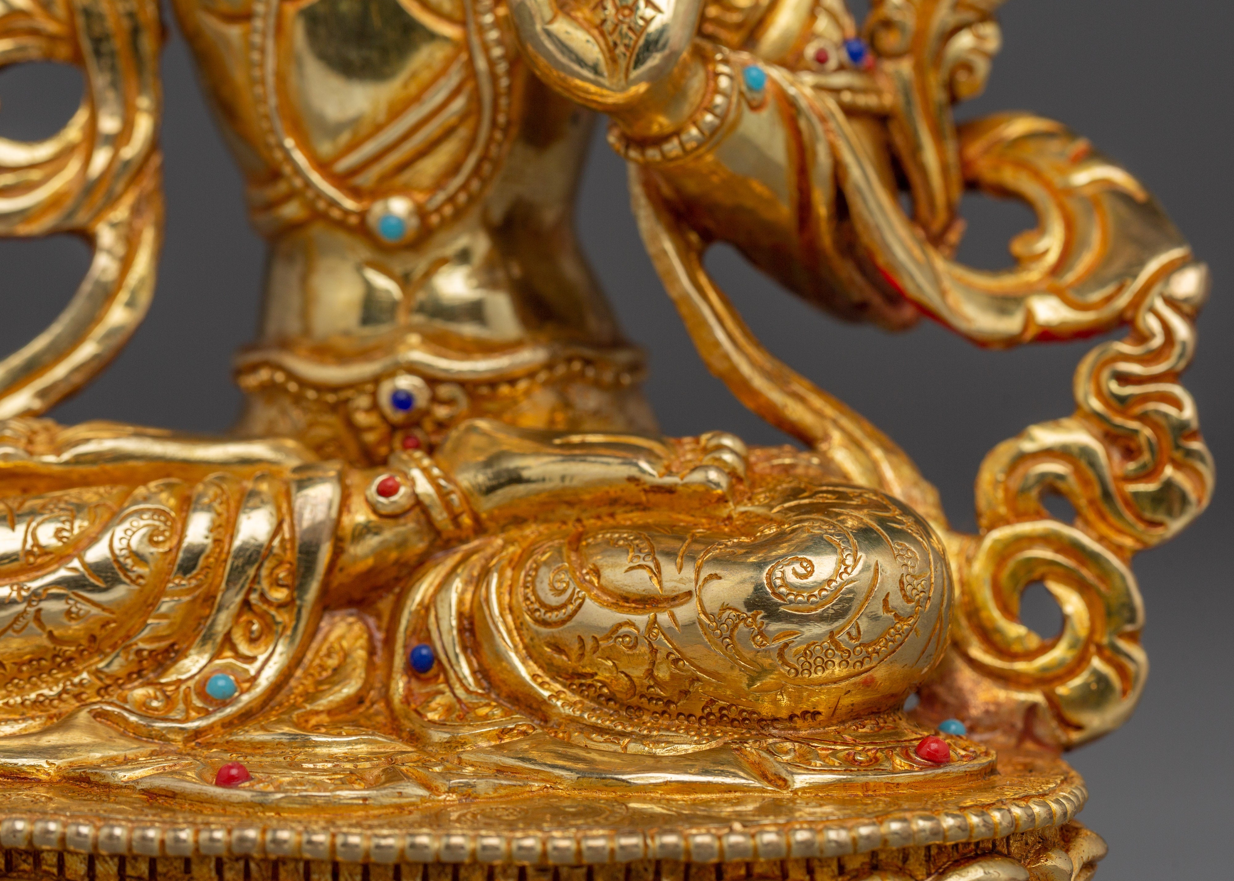 Flaming Sword Bodhisattva Manjushri | Embodiment of Wisdom