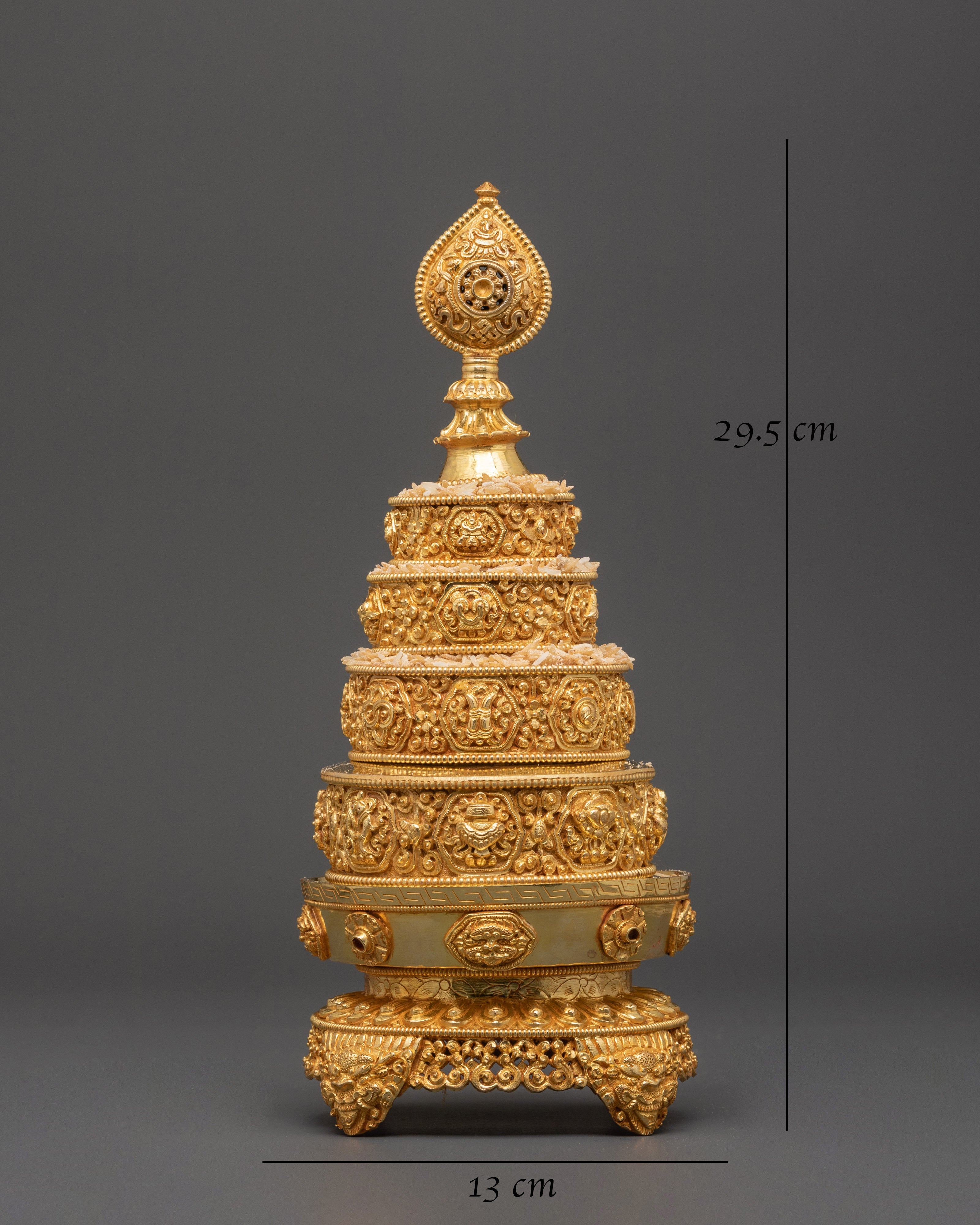 Mandala Set for Buddhist Offering | Tibetan Spiritual Ritual Set