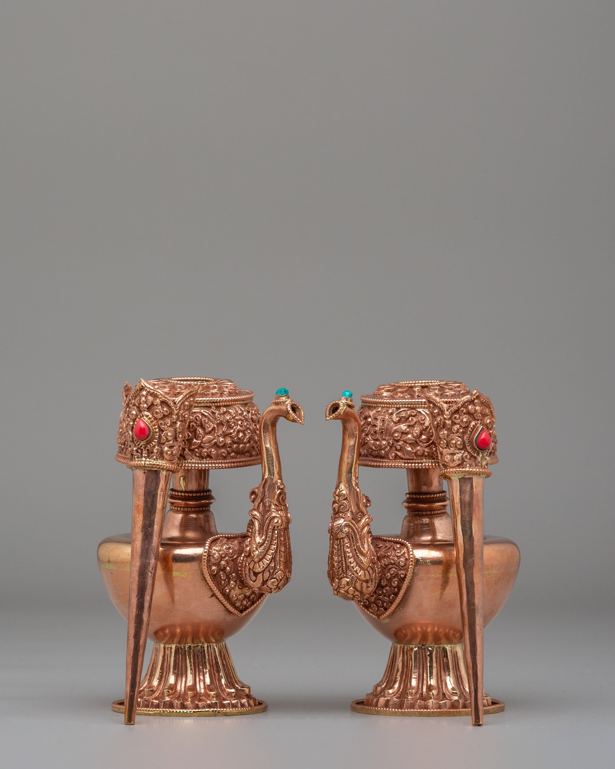 Ceremonial Bhumba Set for Purification Rituals | Traditional Water Offering Vessels